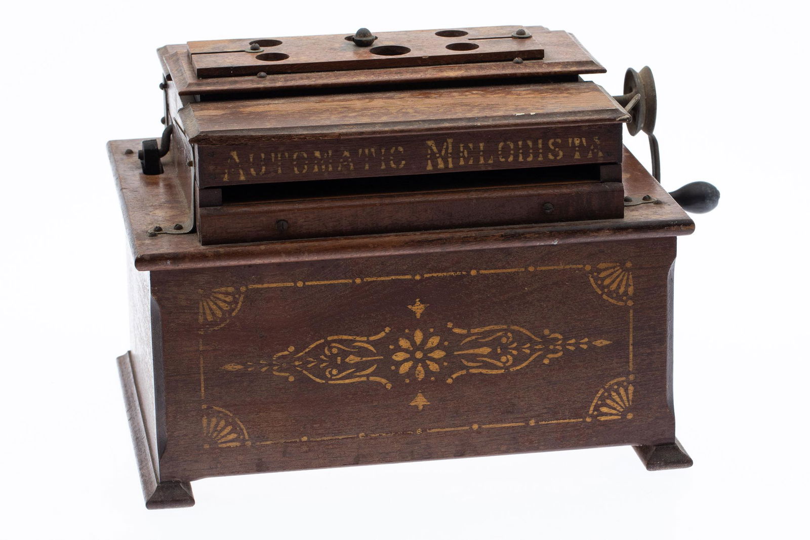 G. H. W. Bates & Co. Hand Crank Music Box (1 of 12)