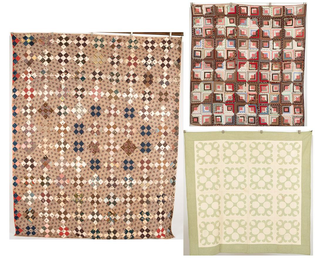 Group of 3 Patchwork Quilts (1 of 17)