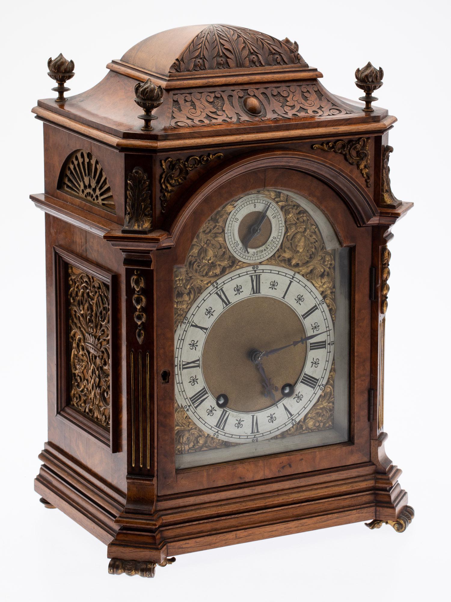 German Mantle Clock, Lenzkirch, c. 1900 (1 of 13)