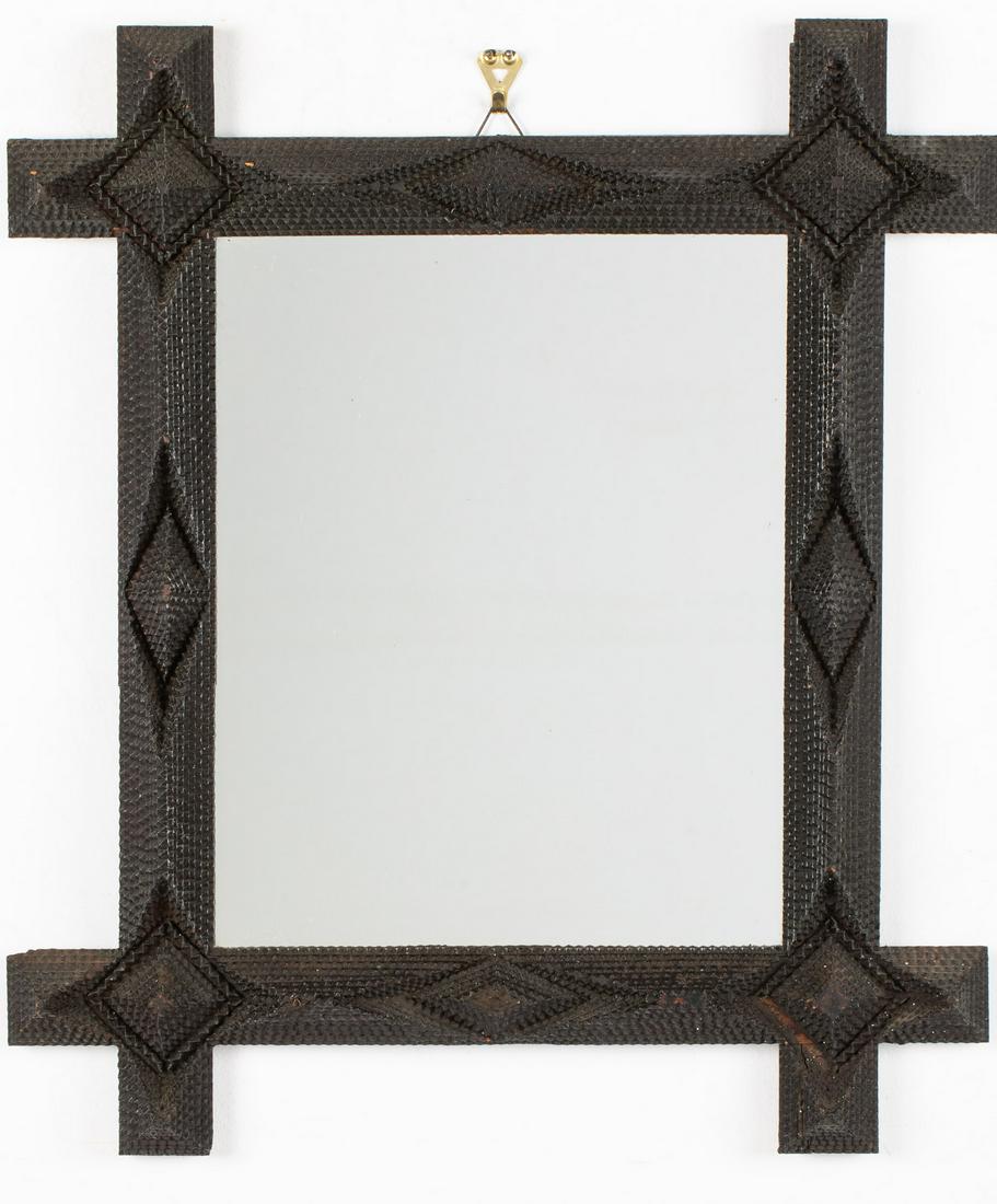 Tramp Art Mirror (1 of 8)