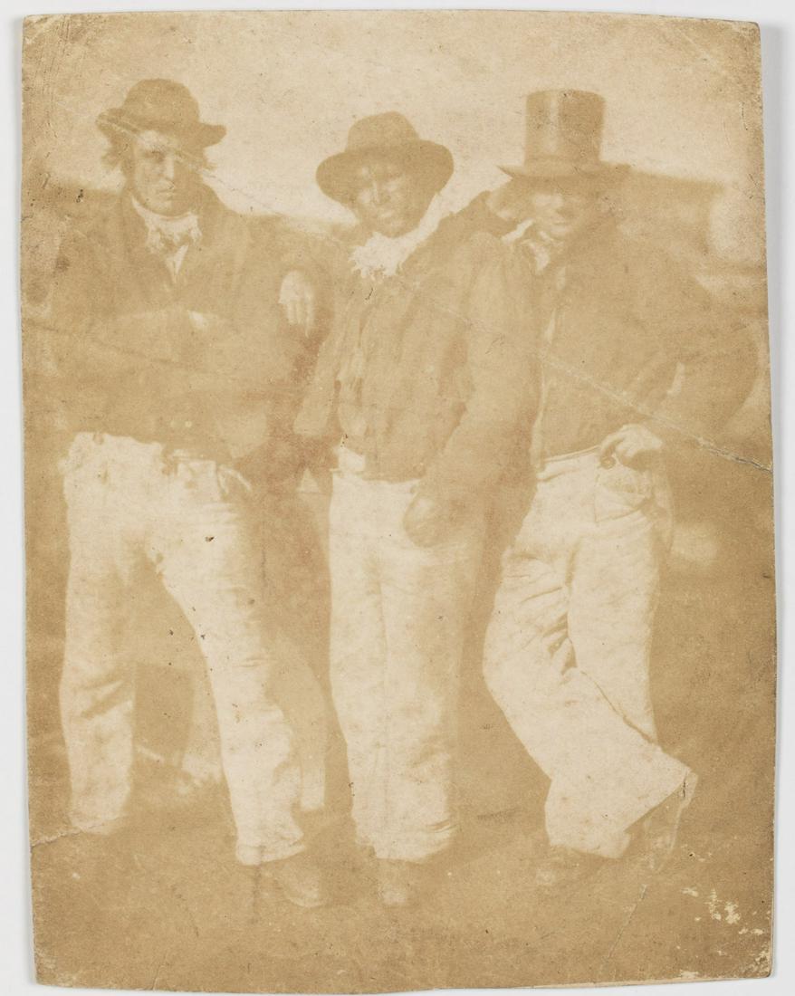 Hill & Adamson, Three Newhaven Fishermen, Calotype (1 of 17)