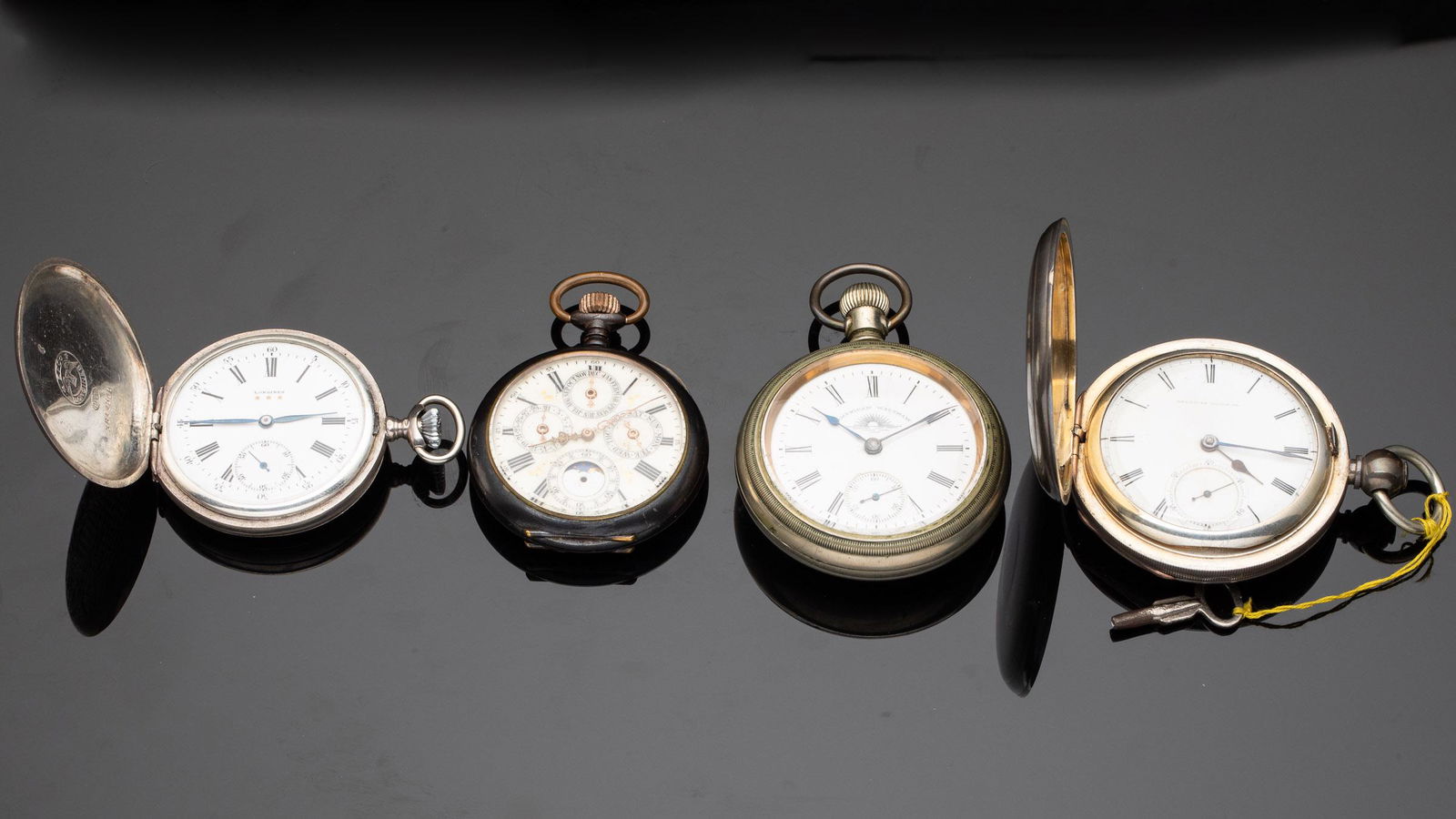 Four Pocket Watches by Various Makers (1 of 12)