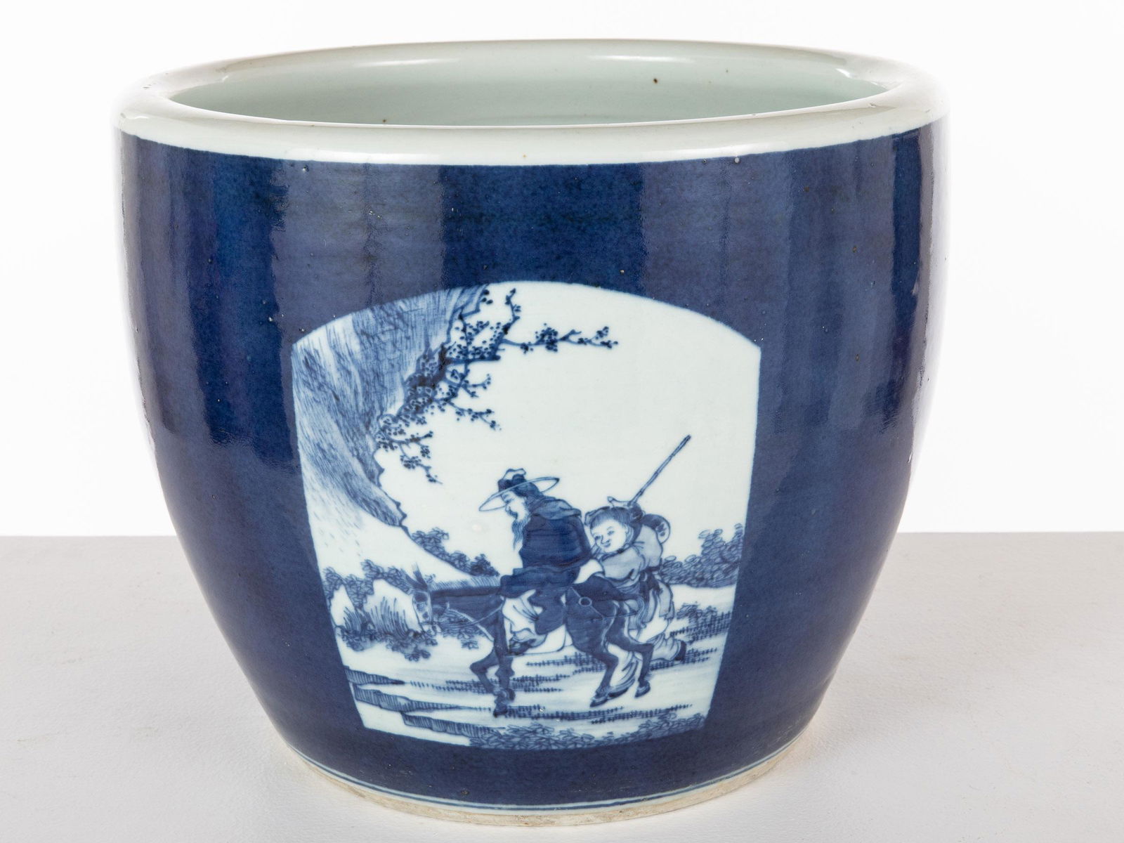 Chinese Blue and White Planter (1 of 9)