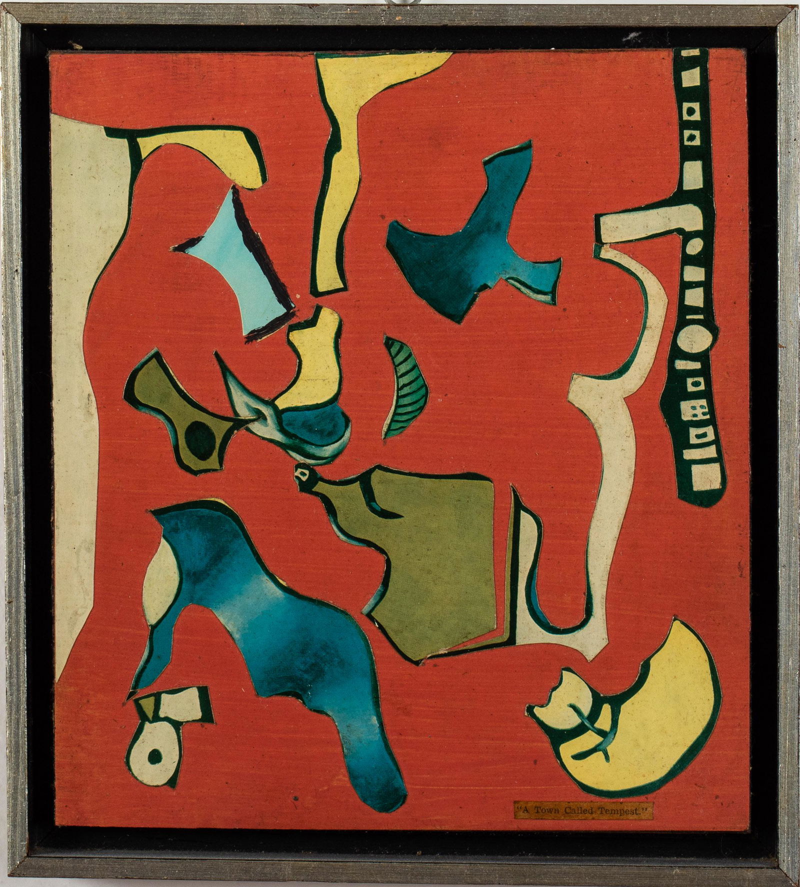 William Littlefield, Tempest, Collage on Board (1 of 13)