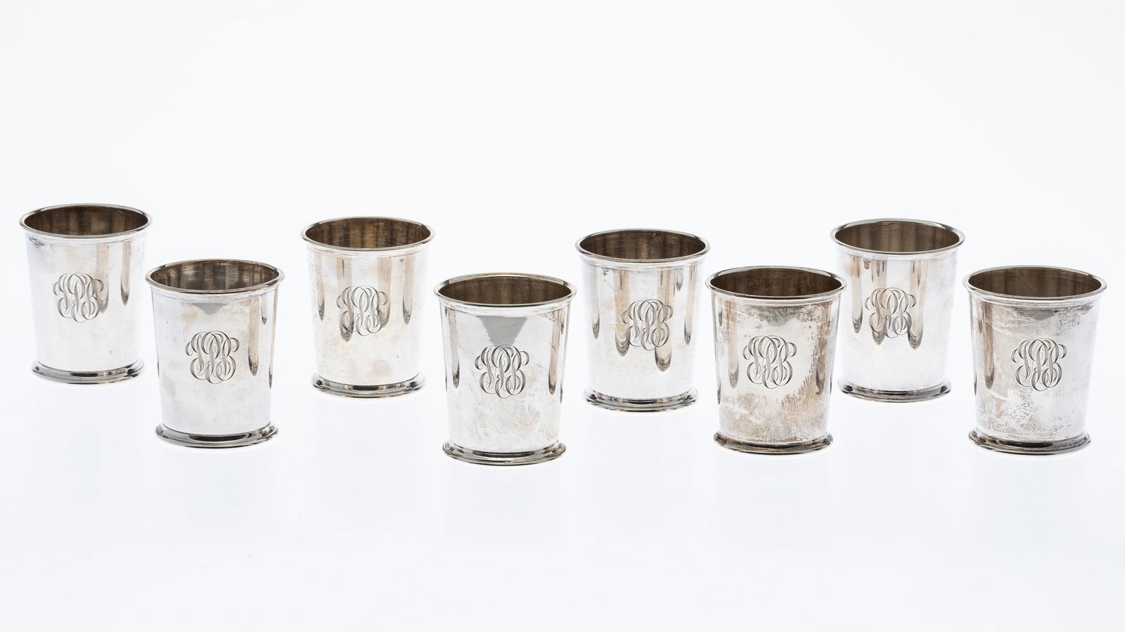 8 Sterling Silver Mint Julep Cups (1 of 6)