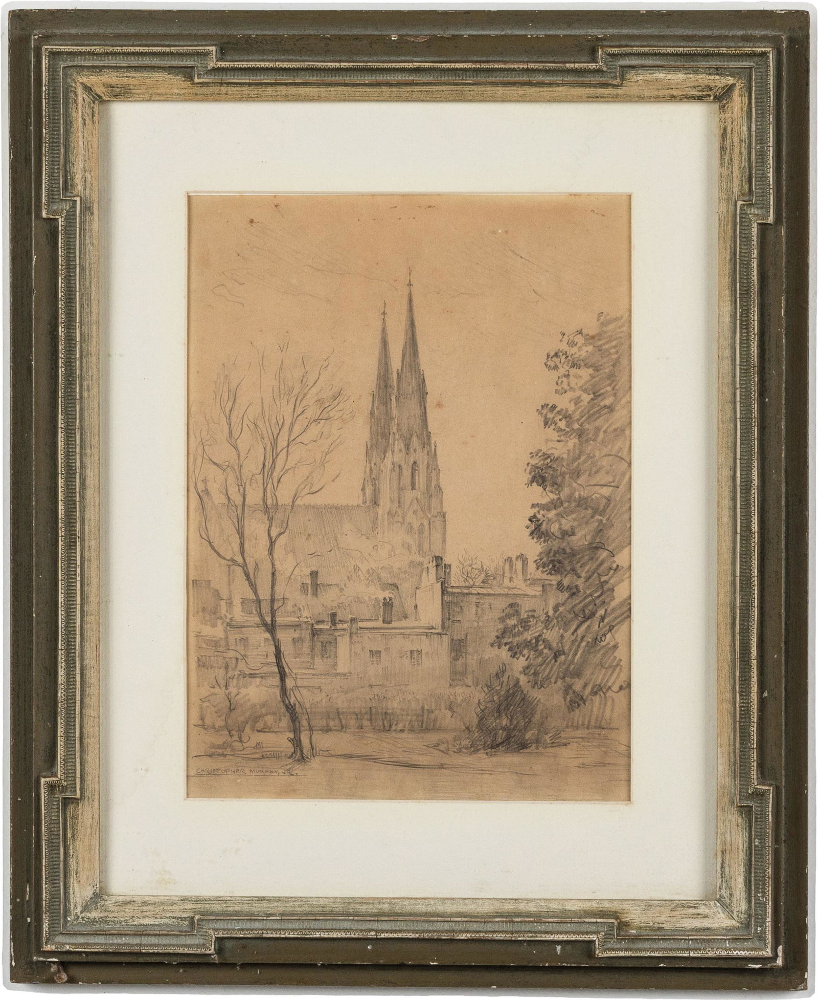 Christopher Murphy Jr., St. John's Cathedral, Pencil (1 of 12)