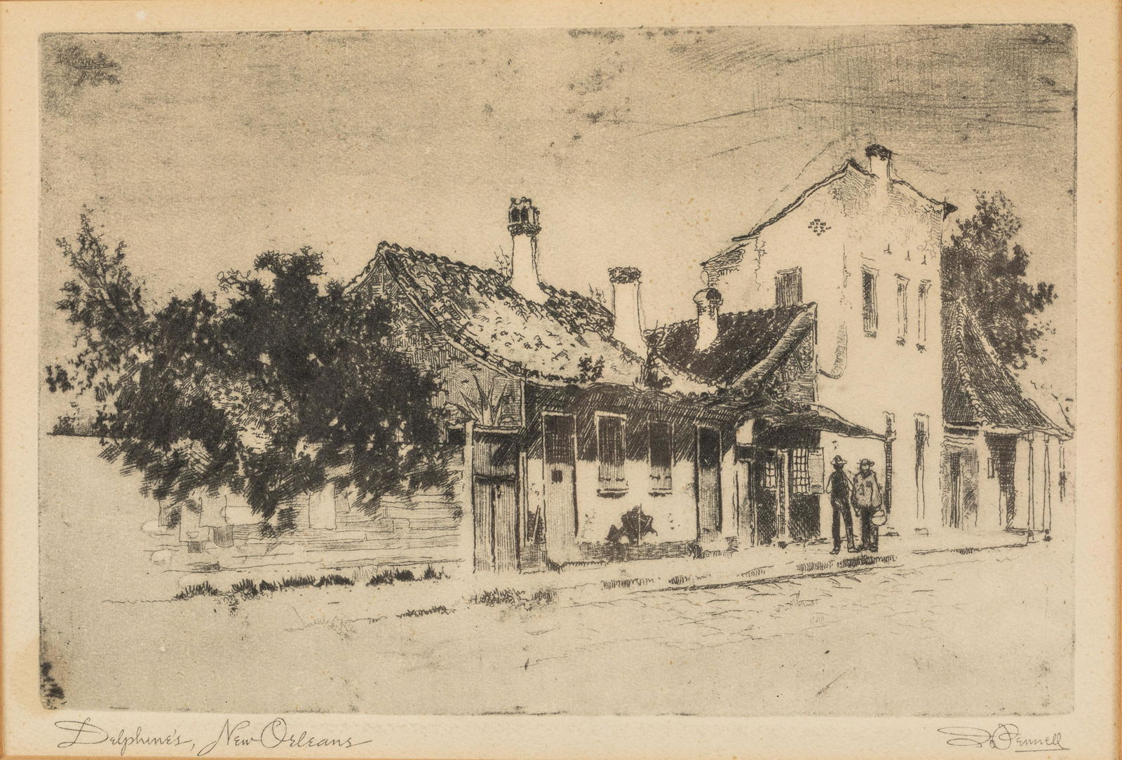 Joseph Pennell, Delphines New Orleans, Print (1 of 14)