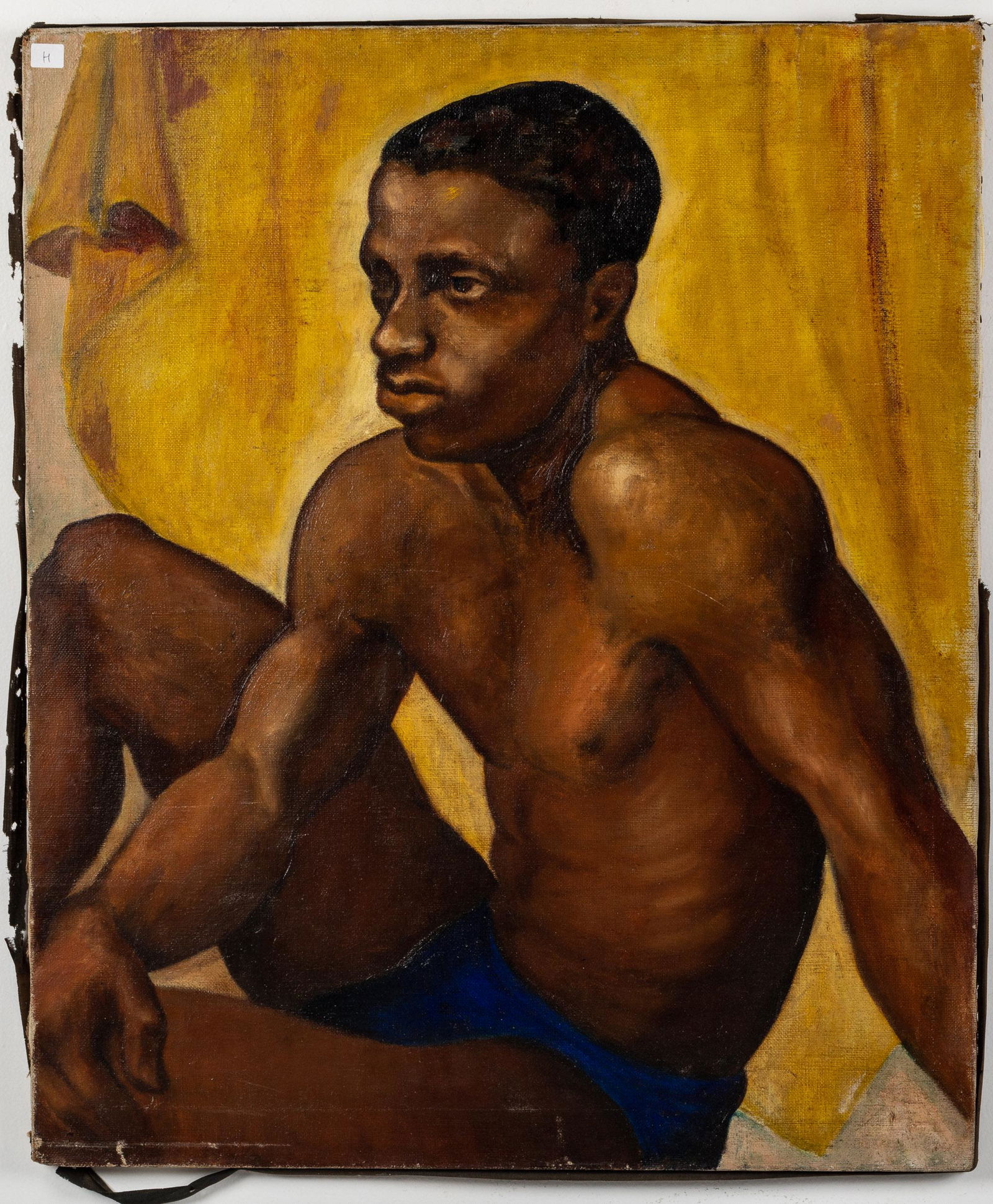 Helen Hatch Inglesby, Portrait of a Man, O/C (1 of 16)