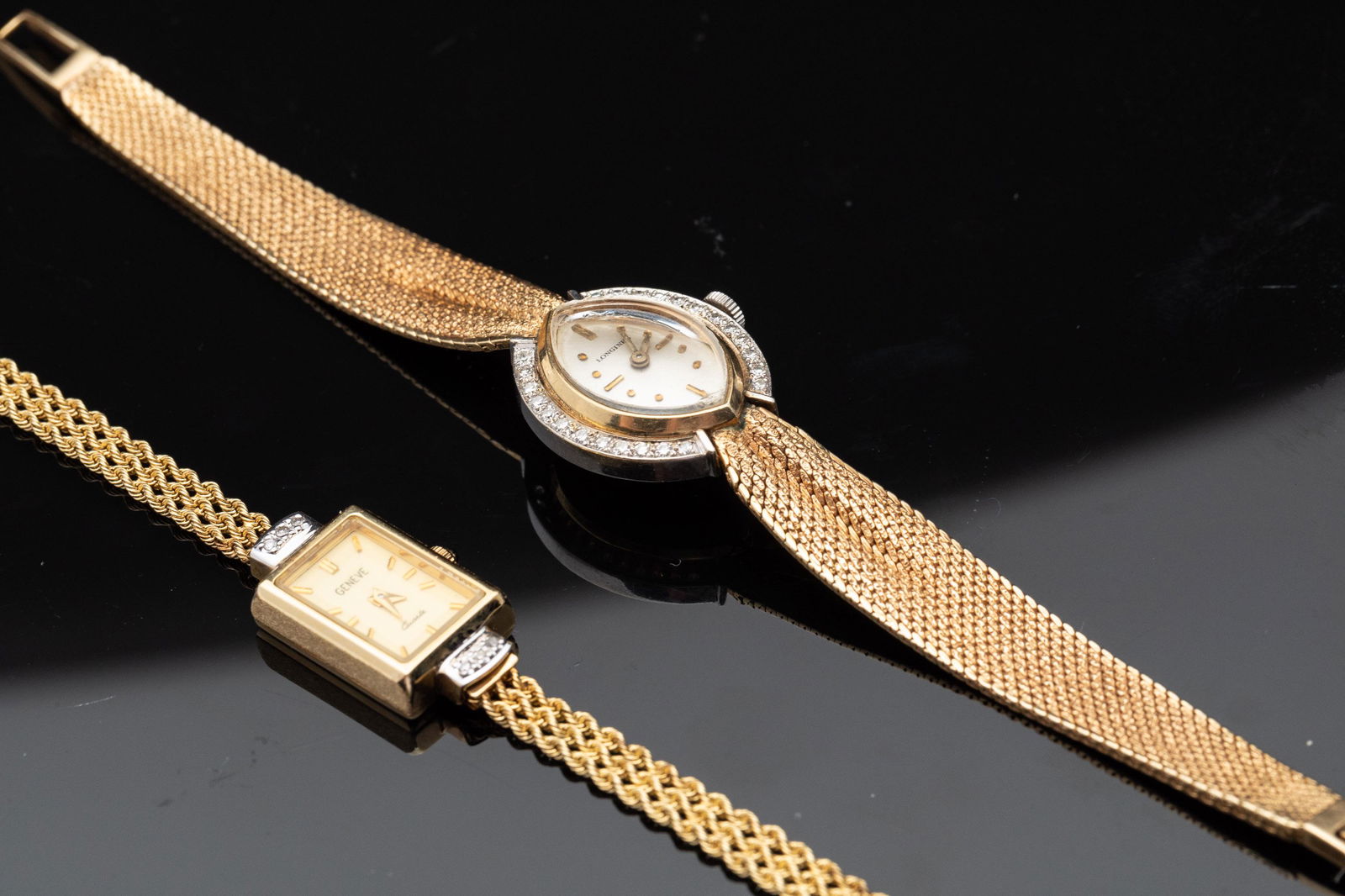2 Ladies 14K Gold and Diamond Watches (1 of 7)
