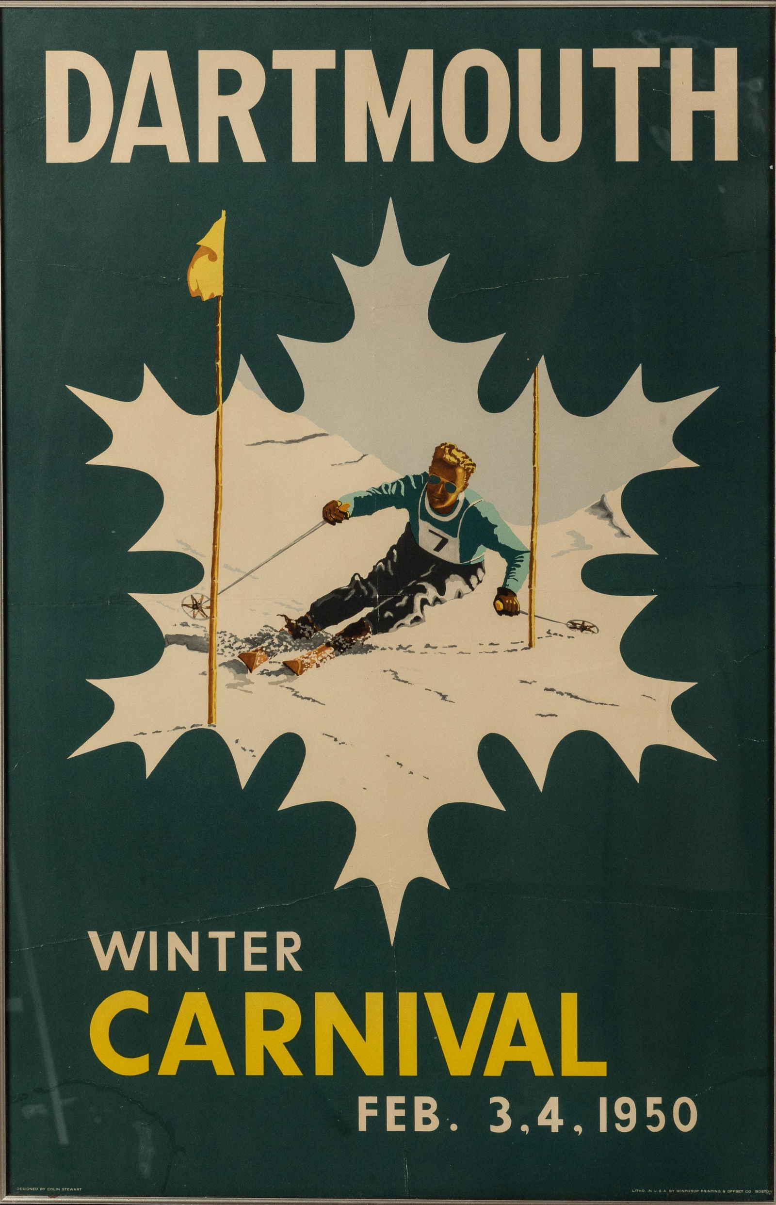 Vintage Dartmouth Winter Carnival Poster (1 of 13)