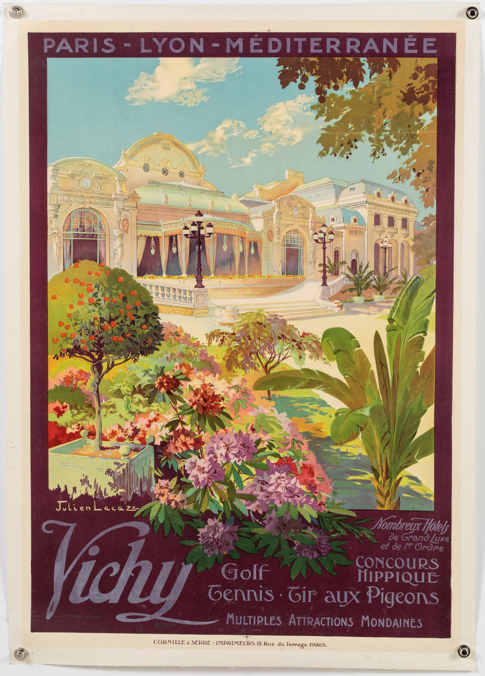 Julien Lacaze (1886-1971), Casino Vichy, c. 1930 (1 of 16)