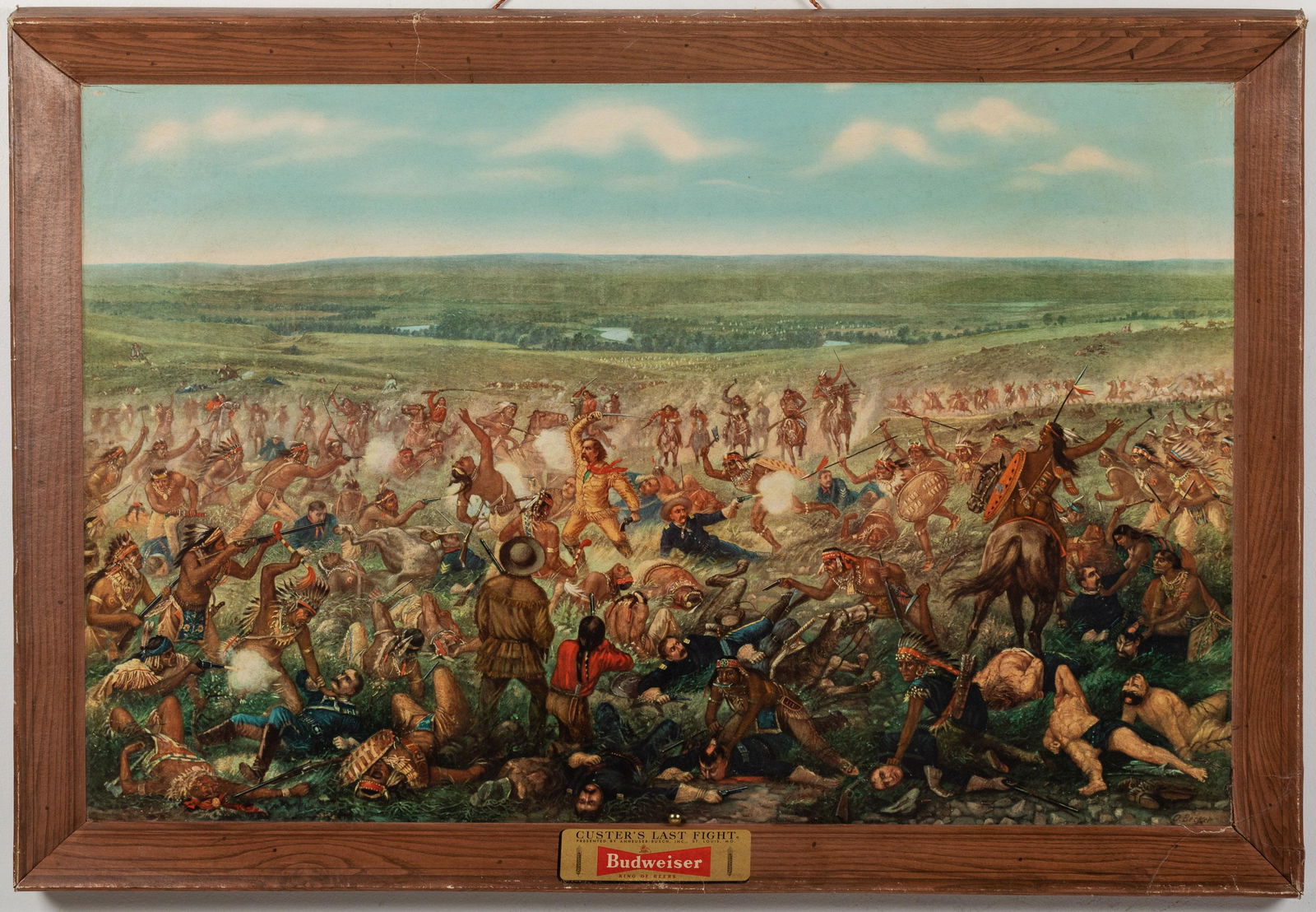 Budweiser Poster, Custer's Last Fight, c. 1952 (1 of 20)