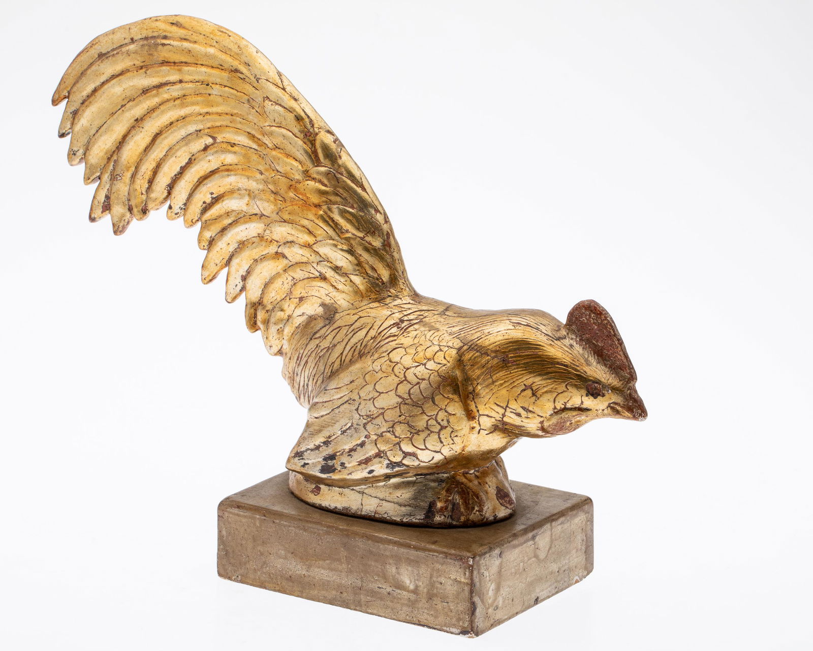 Giltwood Rooster Attributed to Max Kuehne (1 of 9)