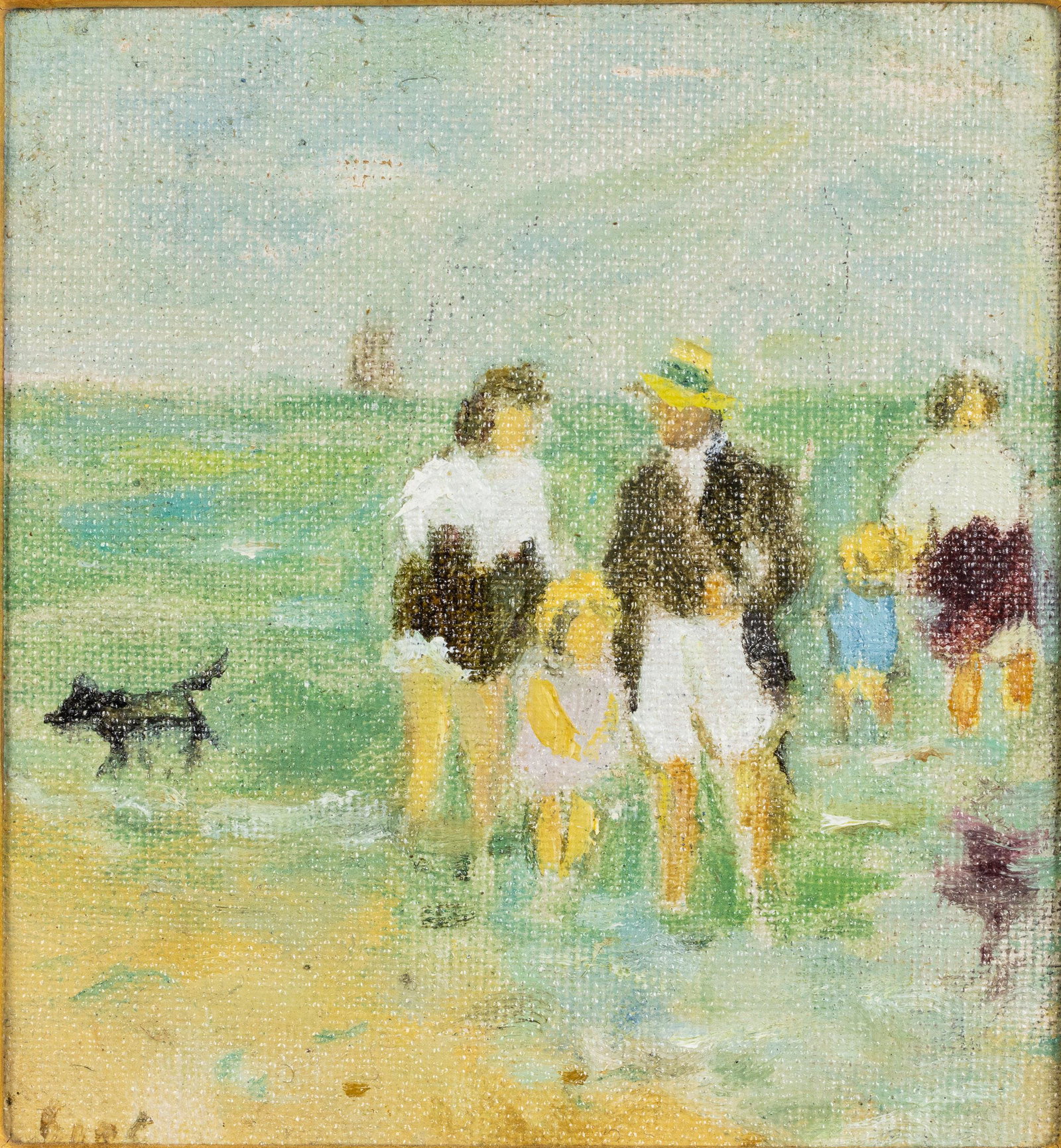 Gabriel Spat (1890-1967), St. Jean de Luz, O/B (1 of 13)