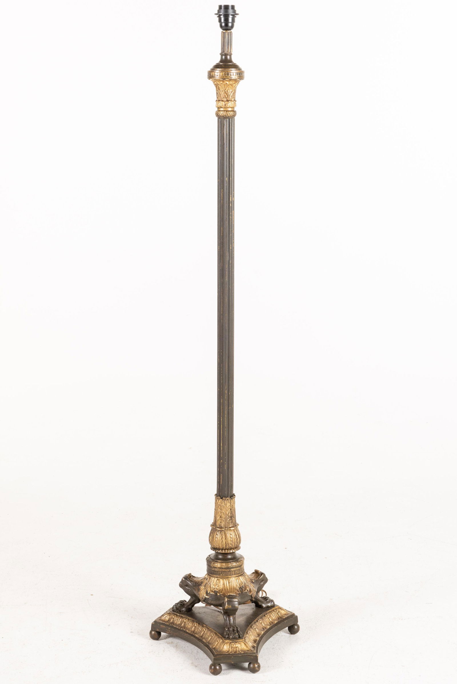 Regency Style Bronze Standing lamp (1 of 8)