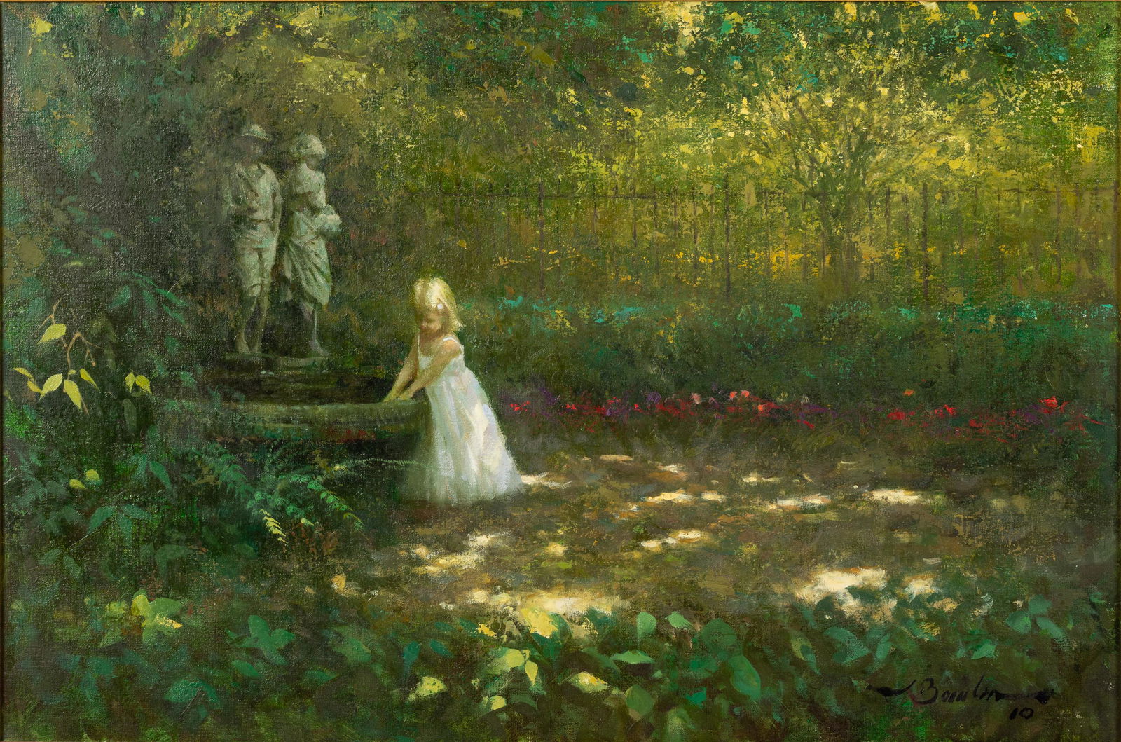 Joe Bowler (1928-2017), Secret Garden, 2010, O/C (1 of 14)