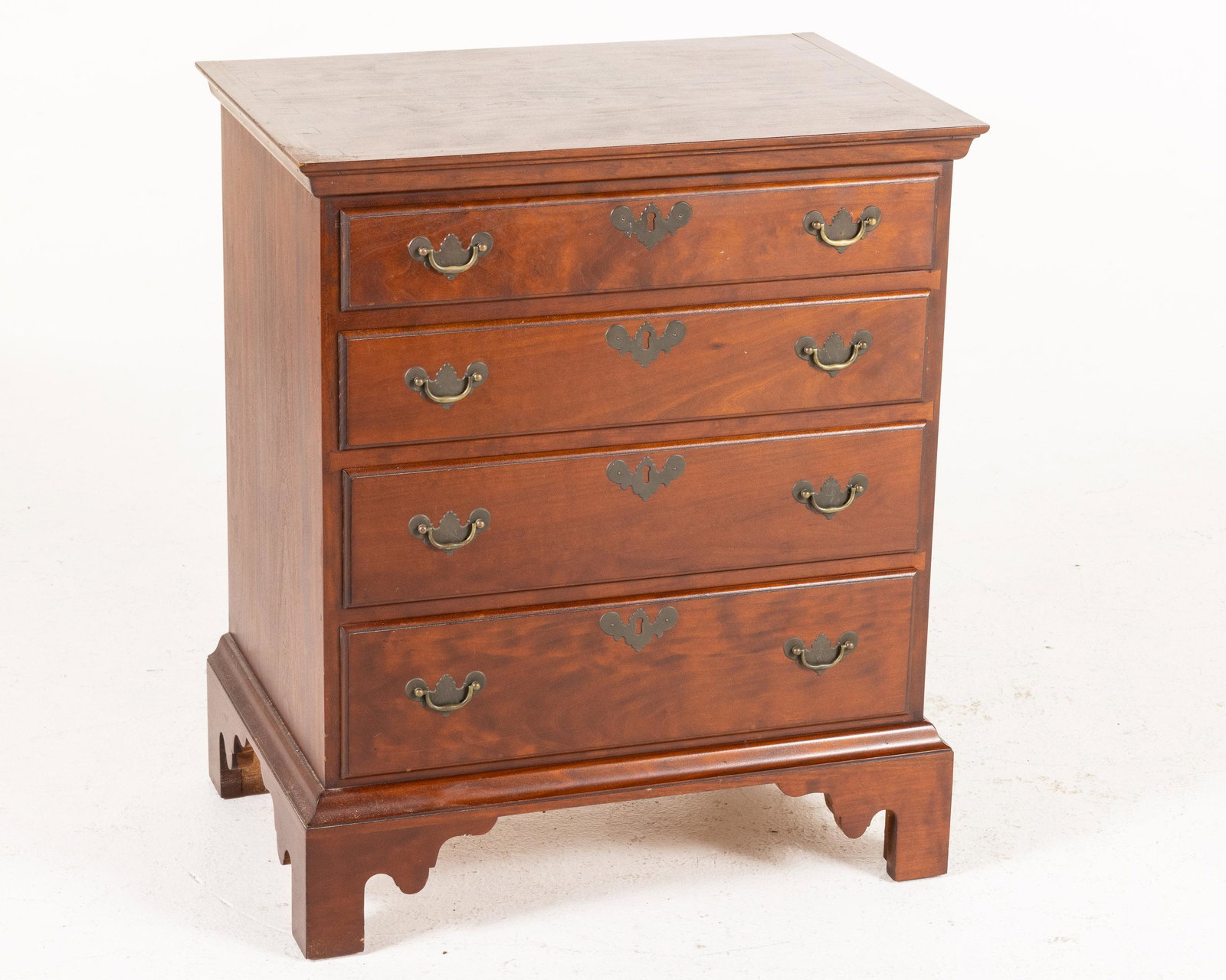 Eldred Wheeler Cherry Diminutive Chest of Drawers (1 of 12)