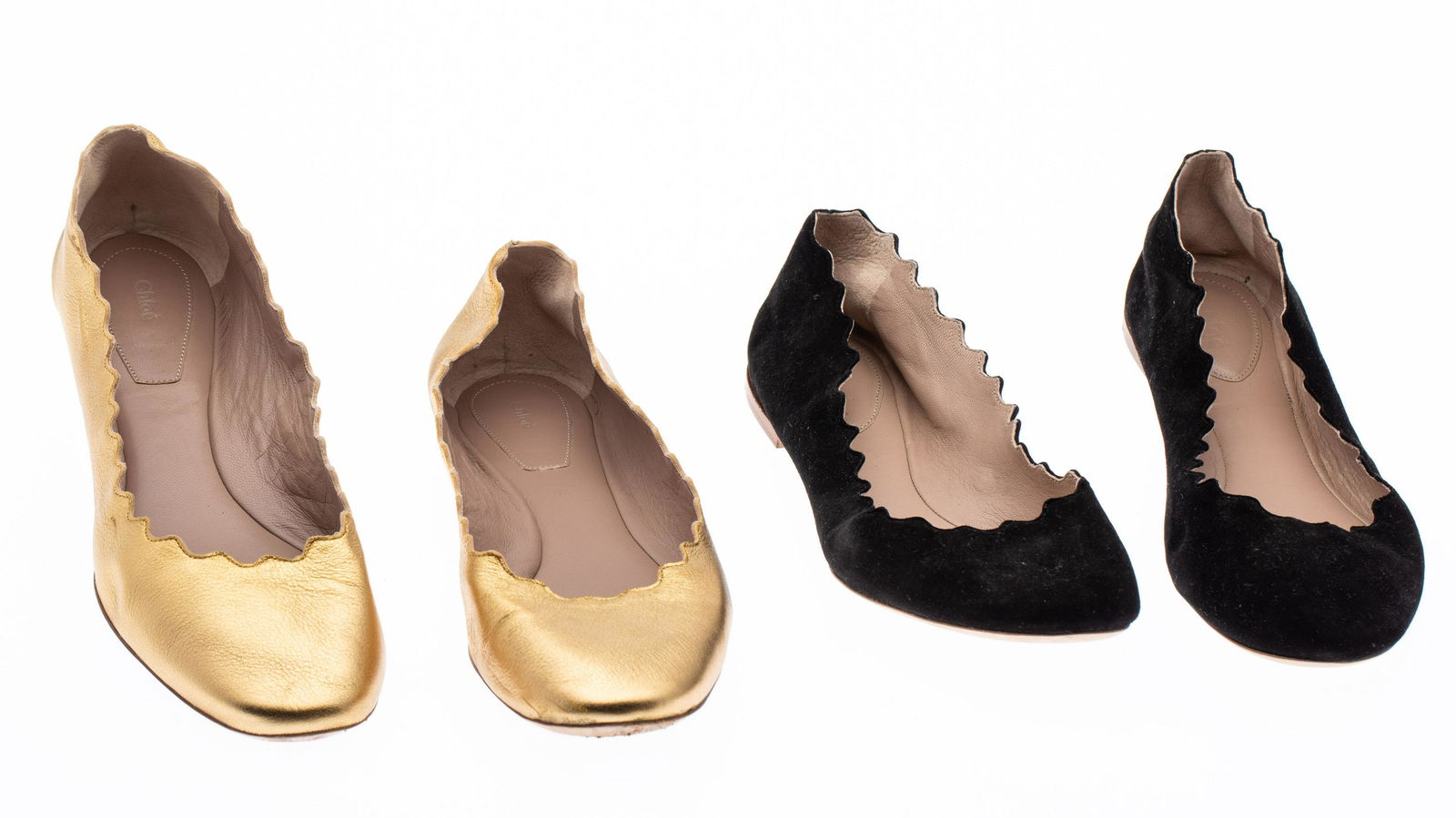 Two Pairs of Chloe Flats (1 of 5)