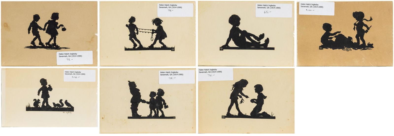 7 Helen Hatch Inglesby Silhouettes of Children (1 of 20)