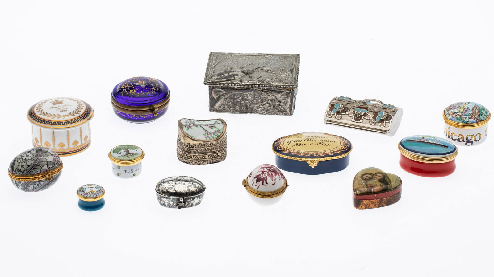 14 Misc. Metal and Ceramic Boxes (1 of 11)