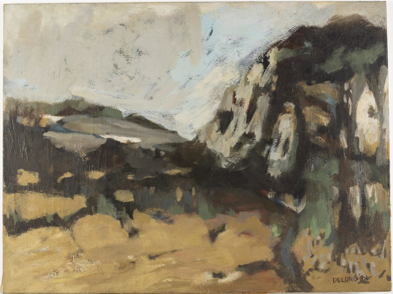 David Delong (1930-2001), Untitled Landscape, O/C (1 of 10)