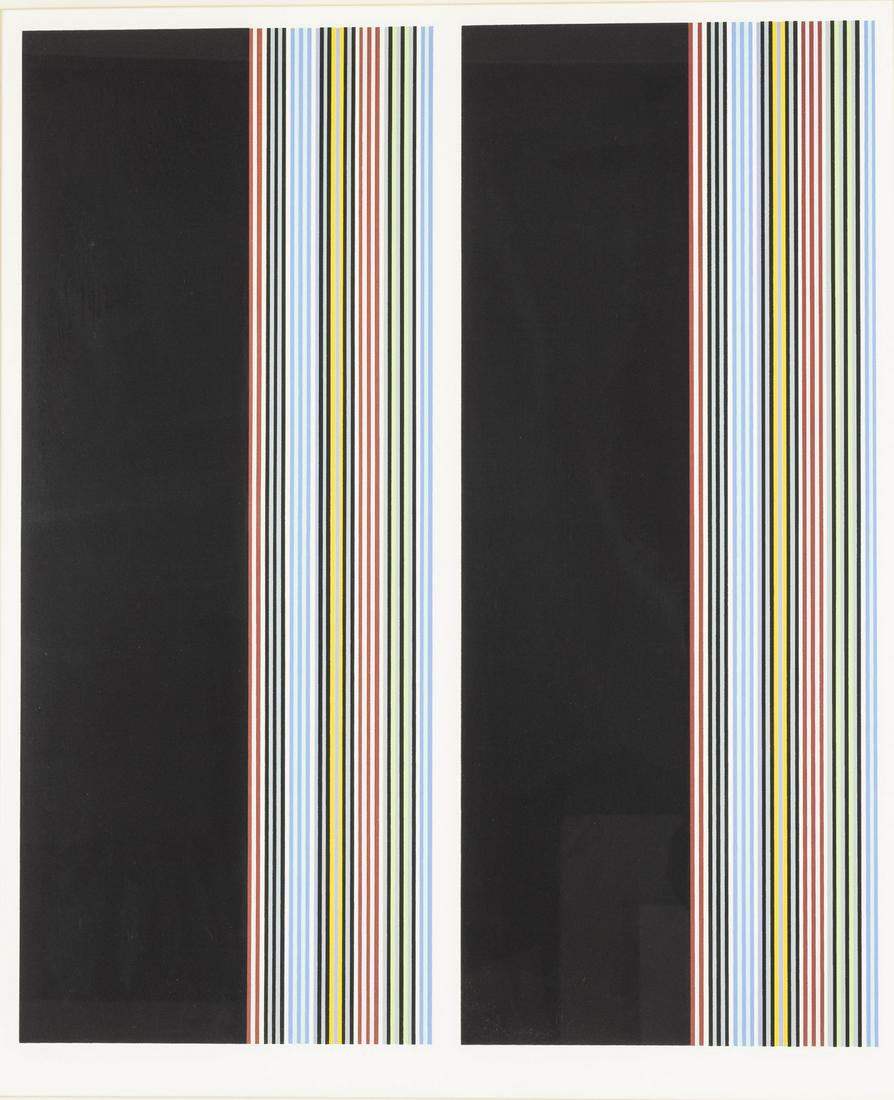 Gene Davis (D.C., 1920-1985), Abstract, Screenprint (1 of 10)