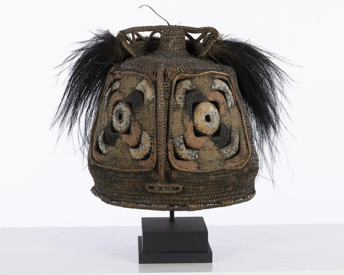 Papa New Guinea Woven Mask (1 of 9)