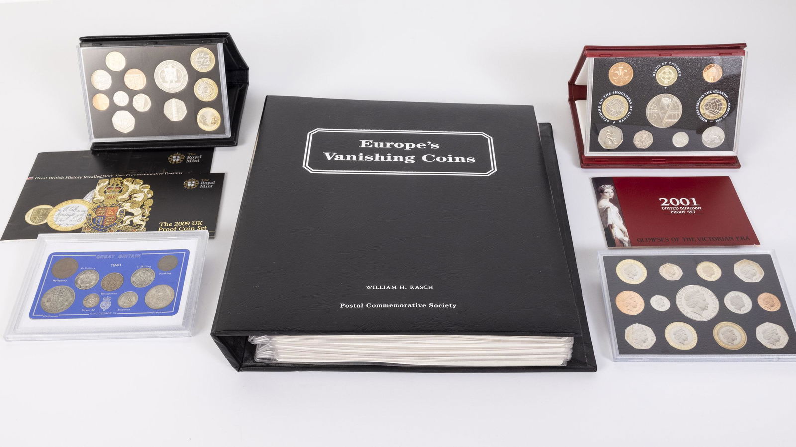 Europe's Vanishing Coins Book and 4 Proof Sets (1 of 19)