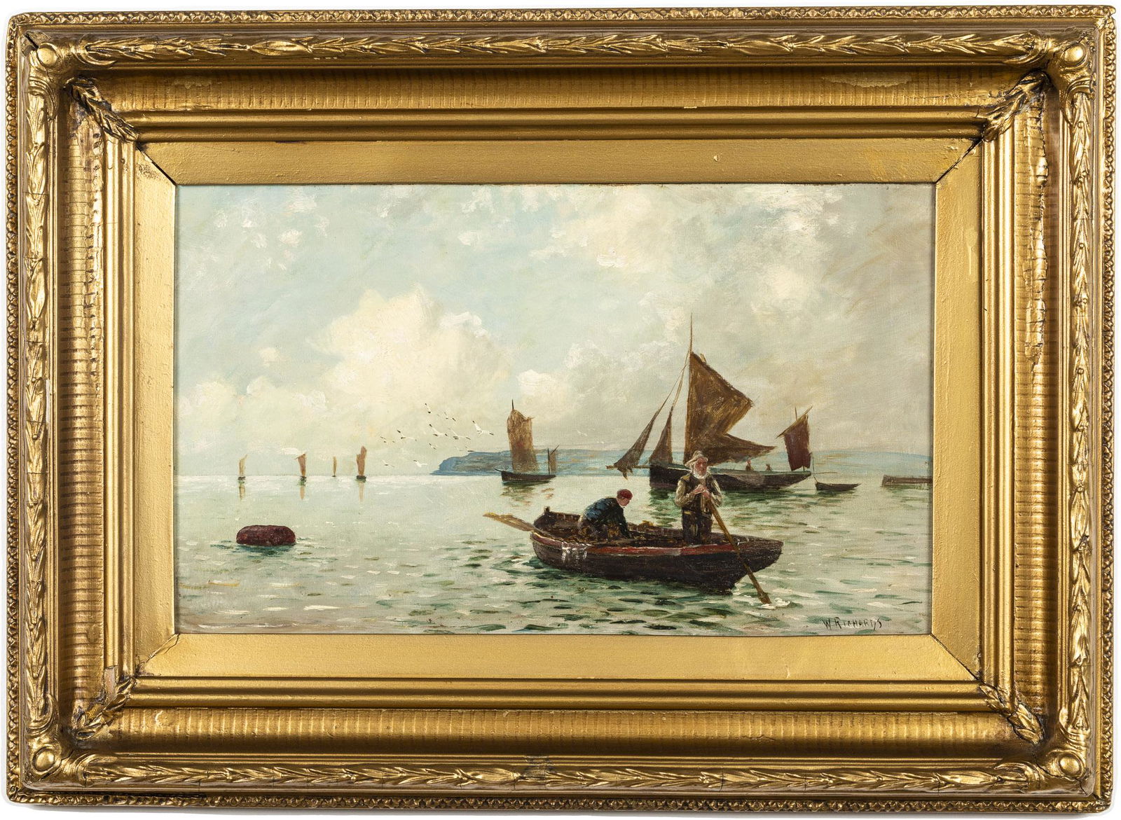 Francis Jamison (W. Richards), Fisherman & Sailboats (1 of 10)