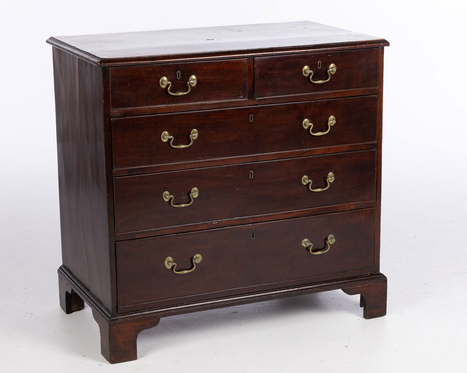 George III Mahogany Chest of Drawers, 18th C (1 of 9)