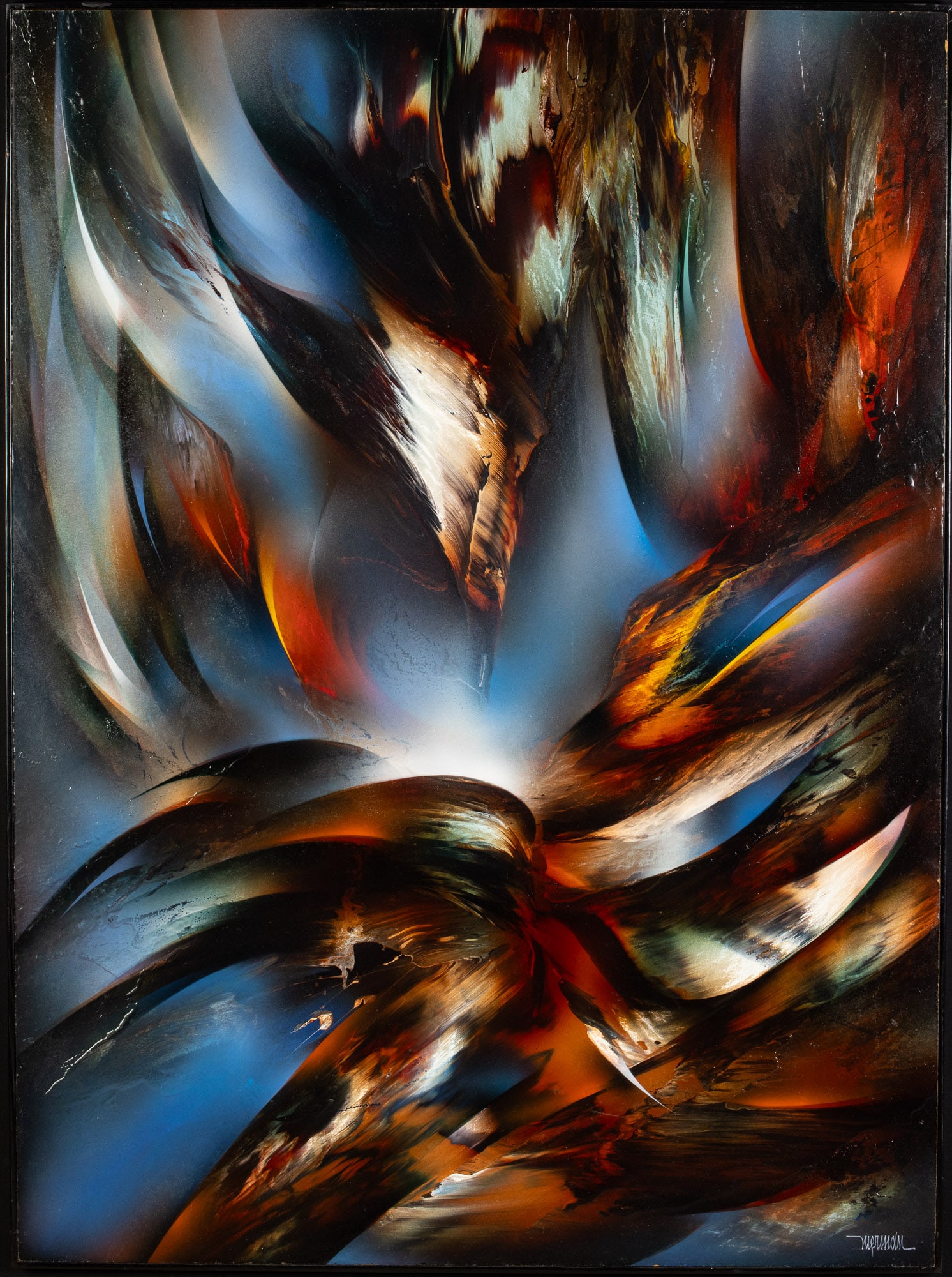 Leonardo Nierman (1922-2023) Sensacion de Vuelo, O/B (1 of 15)