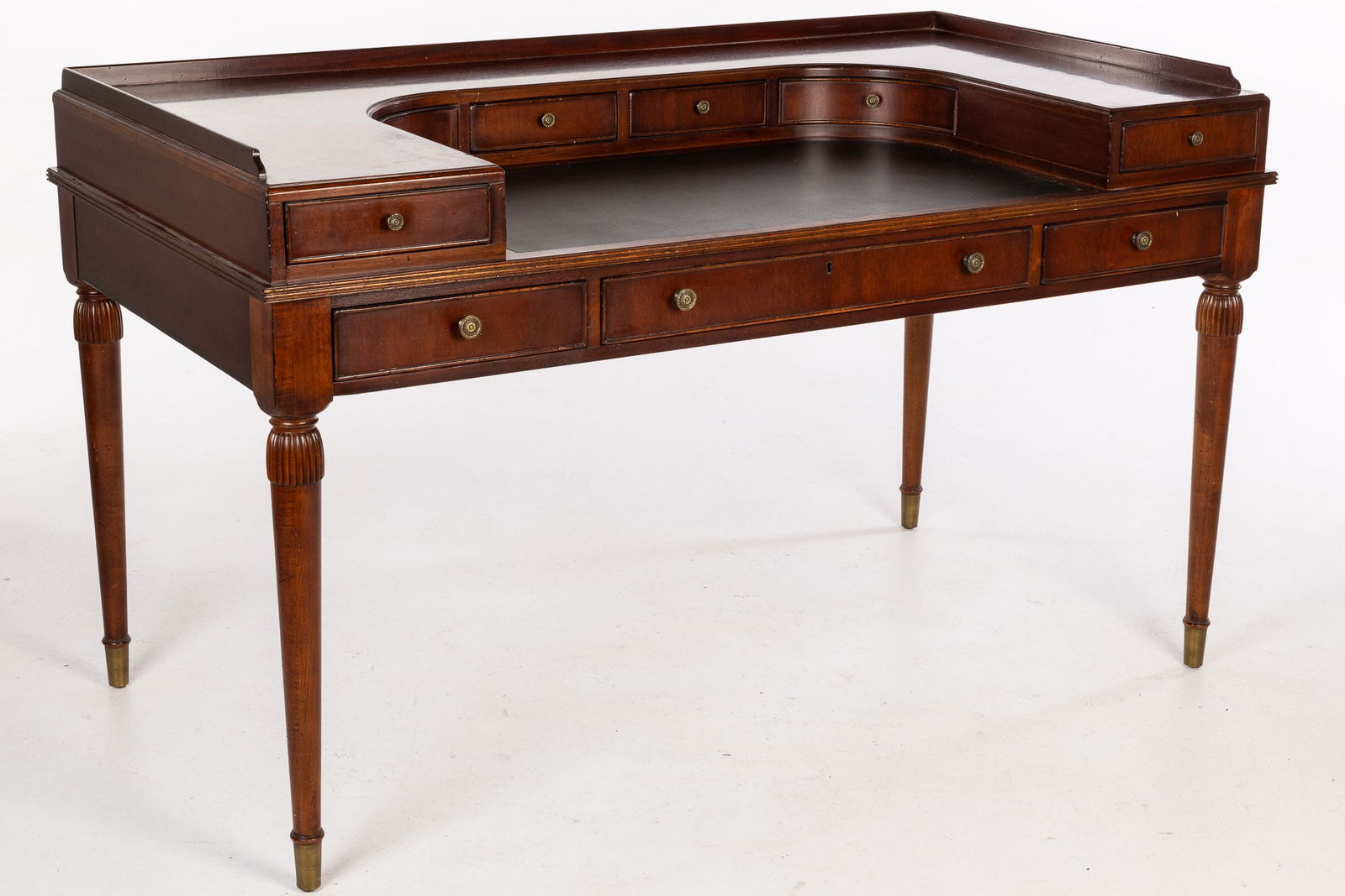 Regency Style Mahogany Carleton House Desk (1 of 12)