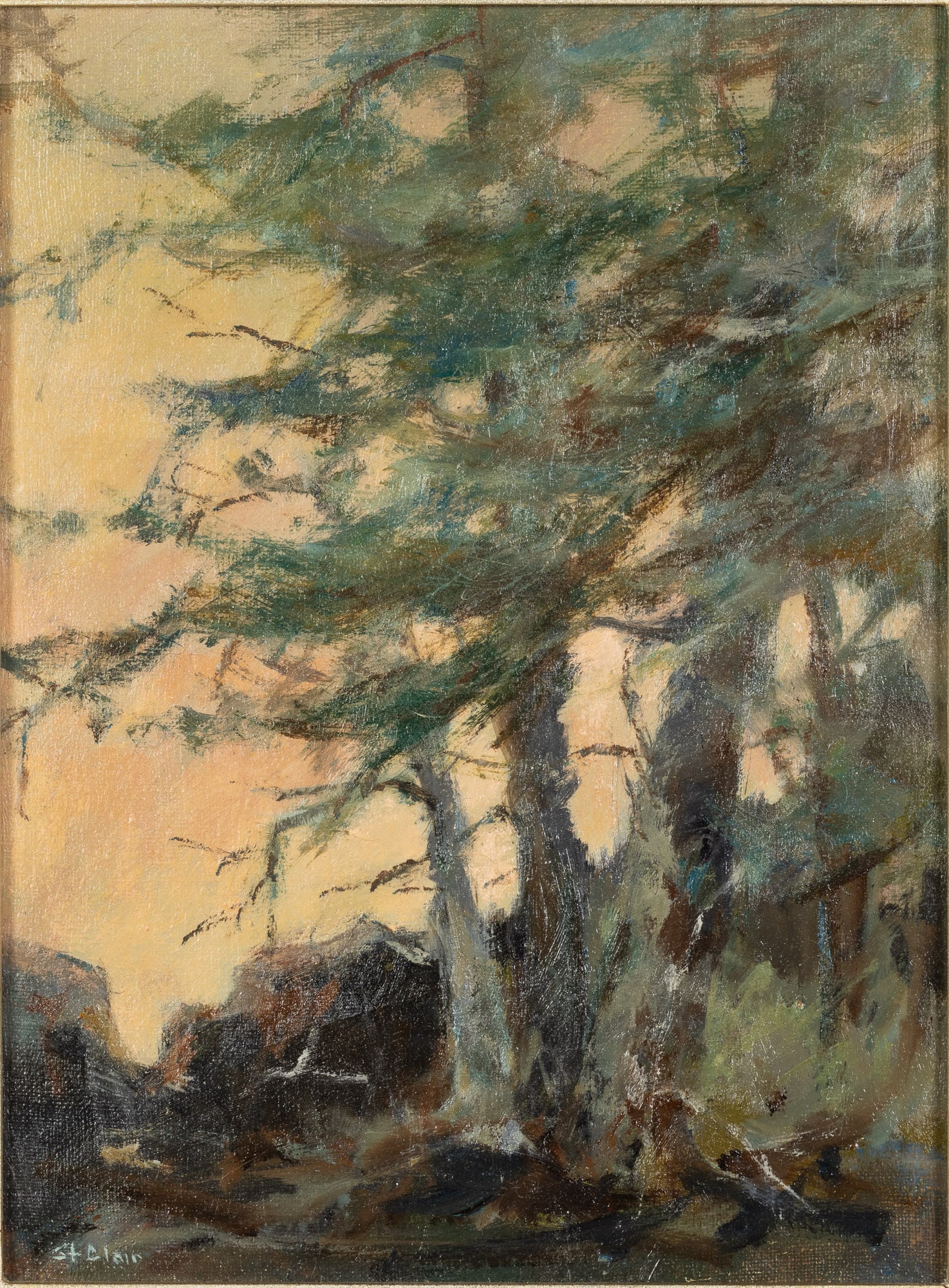 Helen St. Clair (b. 1931), On Indiantown Island, O/C (1 of 12)