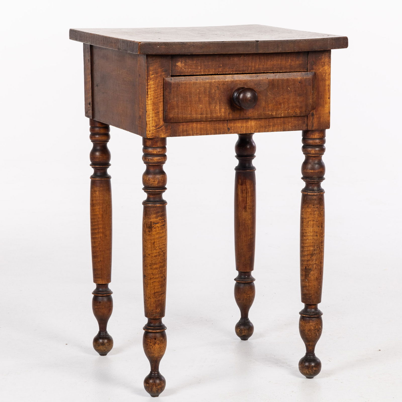 Federal Maple One Drawer Stand, 19th Century (1 of 13)