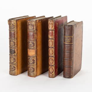 Three Works by Thomas Hearne: Property from the Collection of Ronald Onorato, Savannah, GA Description: Hearne, Thomas, TITI LIVII, 1716, LIFE OF ANTHONY WOOD, 1772 & THE LIVES JOHN LELAND, THOMAS HEARNE, AND ANTHONY WOOD, 177