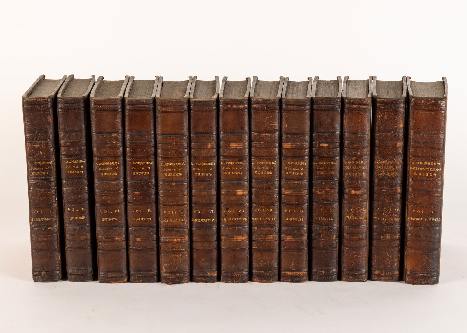 Somers, John, COLLECTION OF TRACTS 1809-15, 13 Vols. (1 of 9)