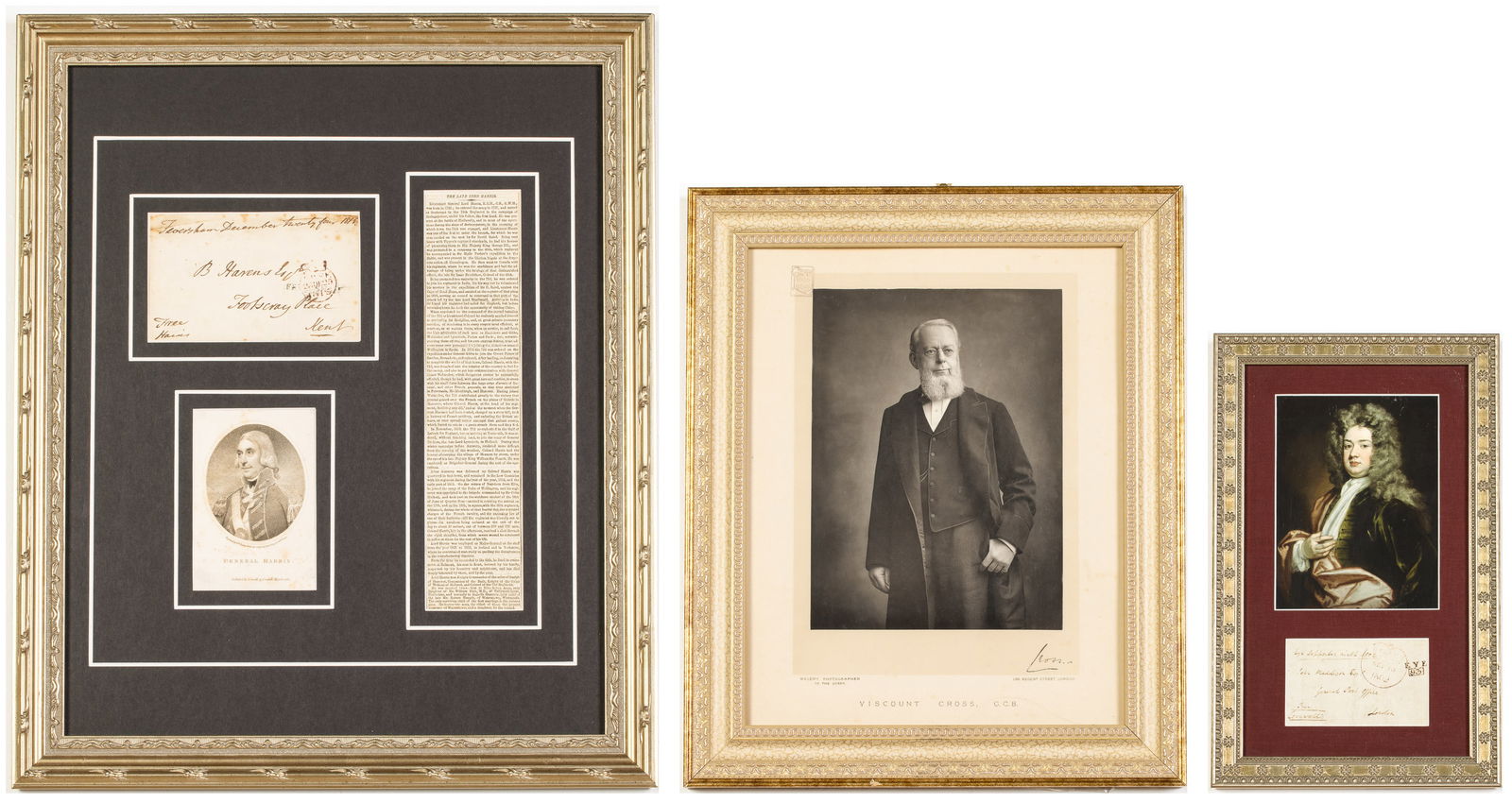 Cornwallis, Viscount Nelson & William Harris Items (1 of 20)