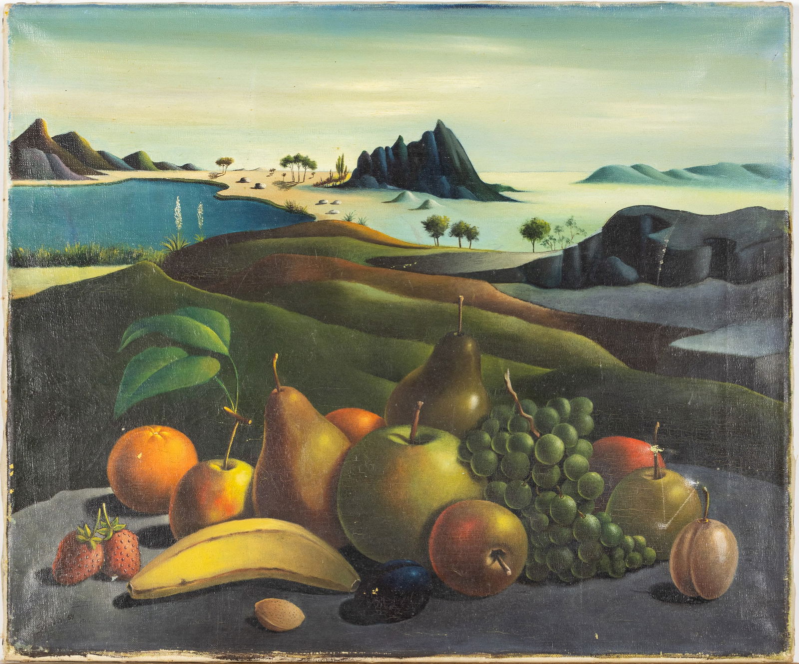 Georges Spiro (1909-1994), Paysage, 1954, O/C (1 of 11)