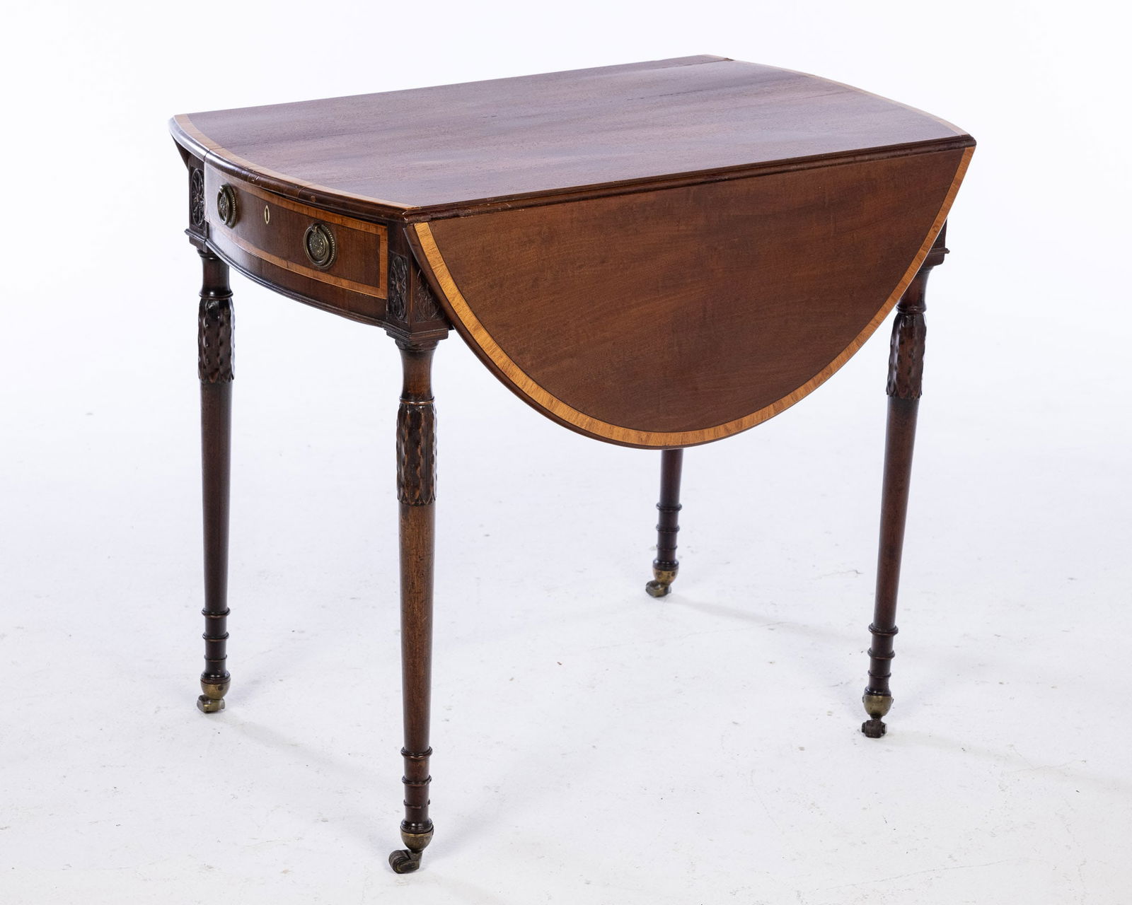 George III Mahogany Pembroke Table (1 of 11)