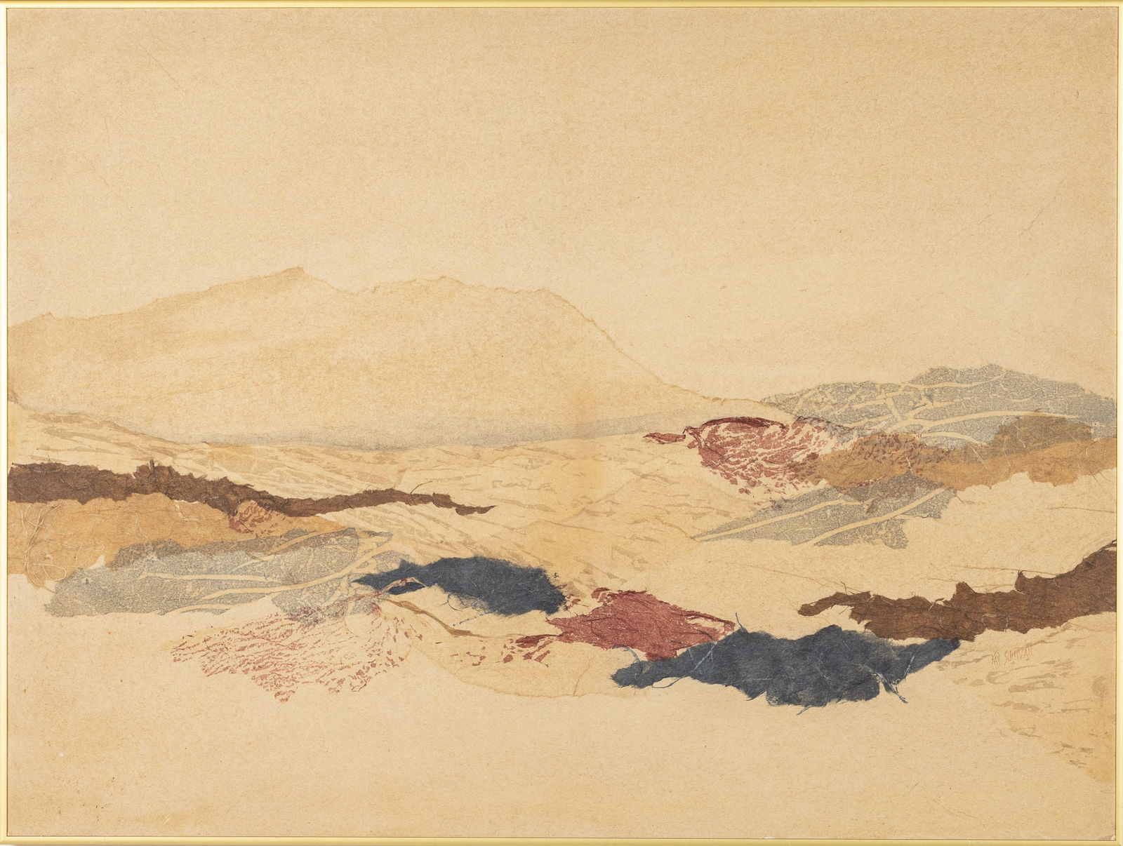 Kay Sullivan (WI, 1921-2008), Landscape, Mixed Media (1 of 13)