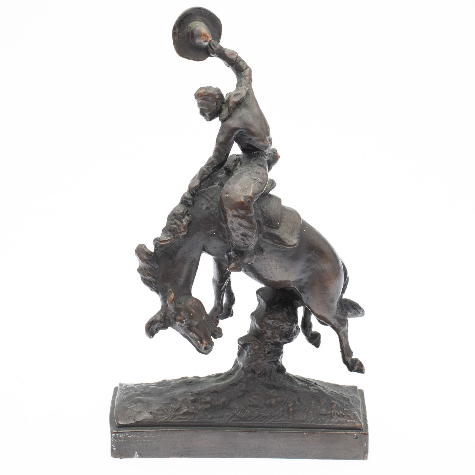 Paul Herzel (1876-1956), Bucking Bronco Bookend (1 of 12)