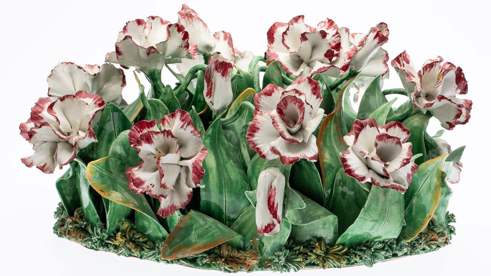 Italian Ceramic Floral Centerpiece (1 of 11)