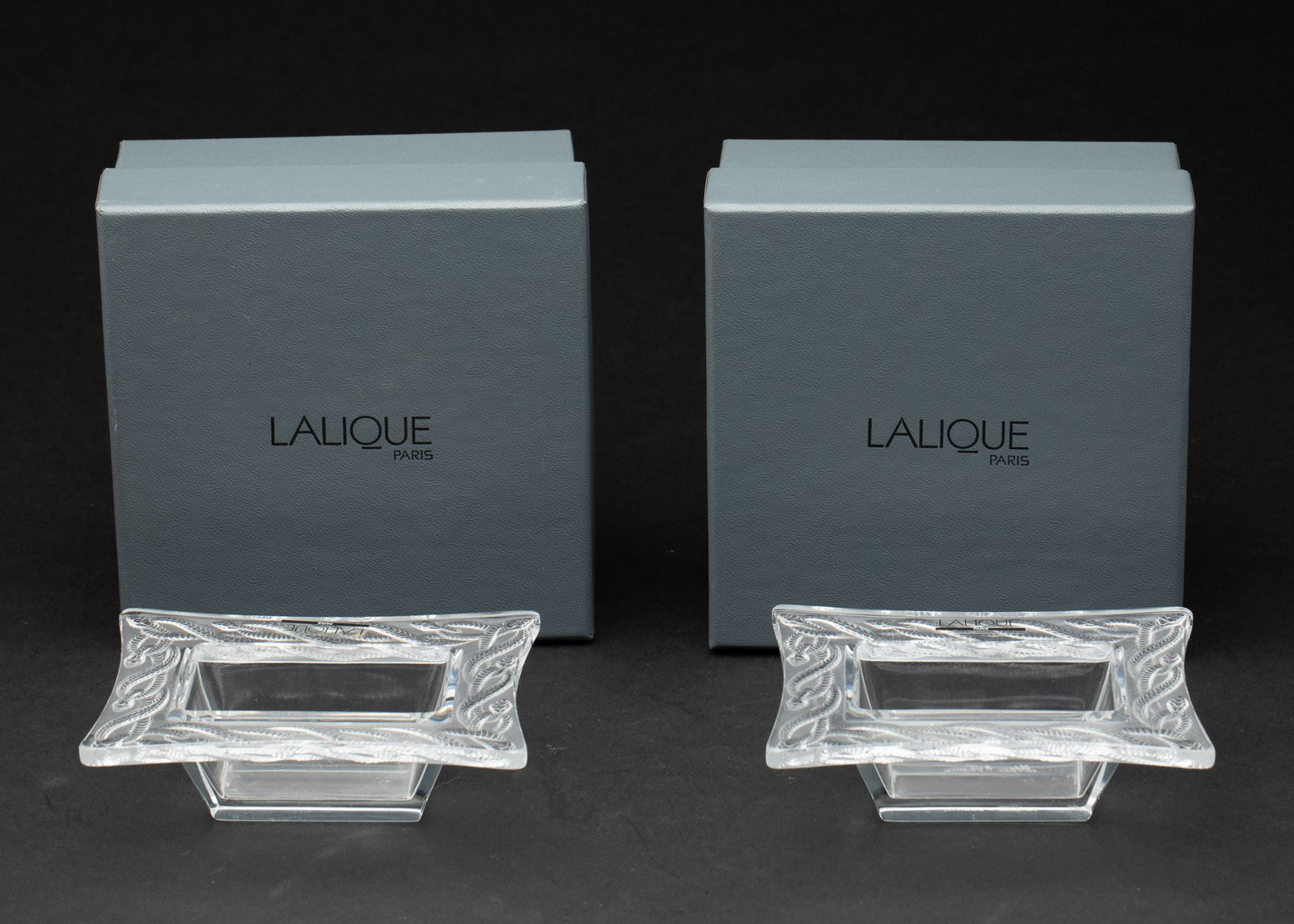 2 Lalique Glass Fortune Dishes (1 of 7)