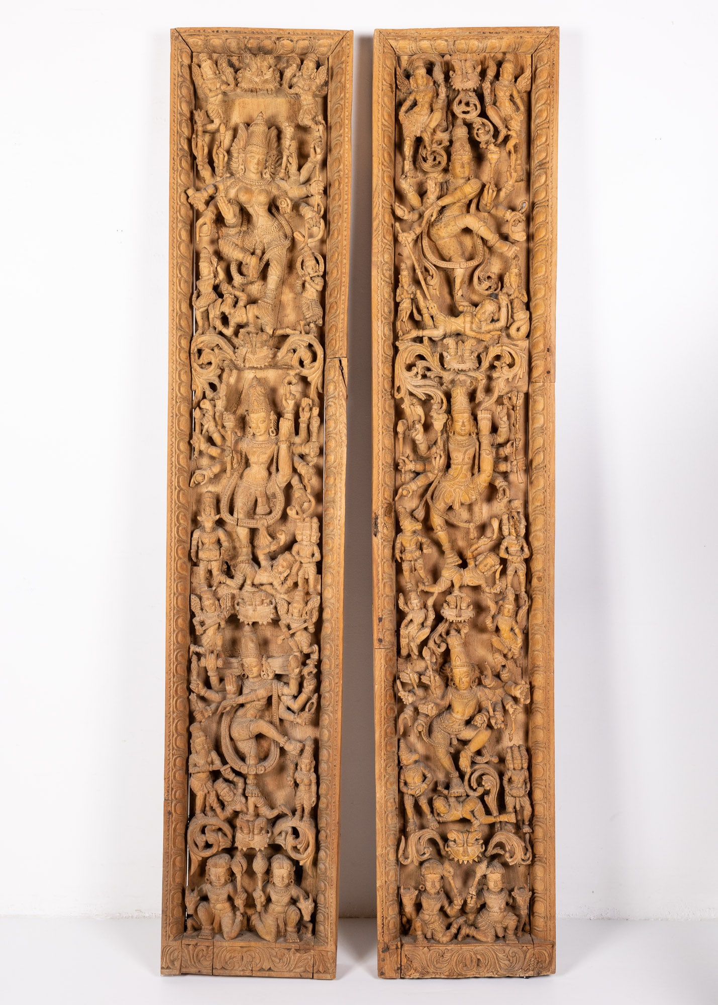 Pair of Indian Carved Temple Panels (1 of 14)