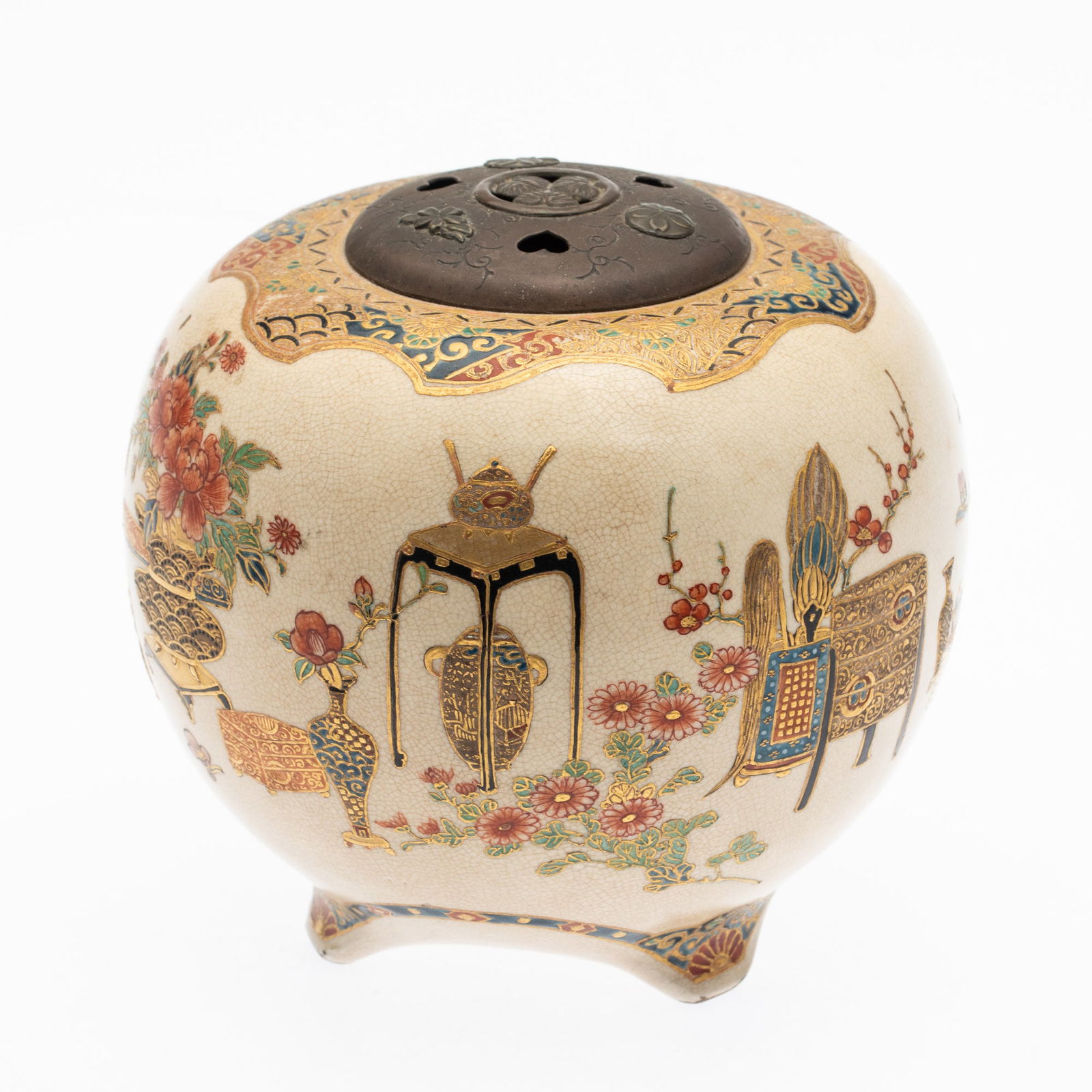 Japanese Satsuma Censer (1 of 13)