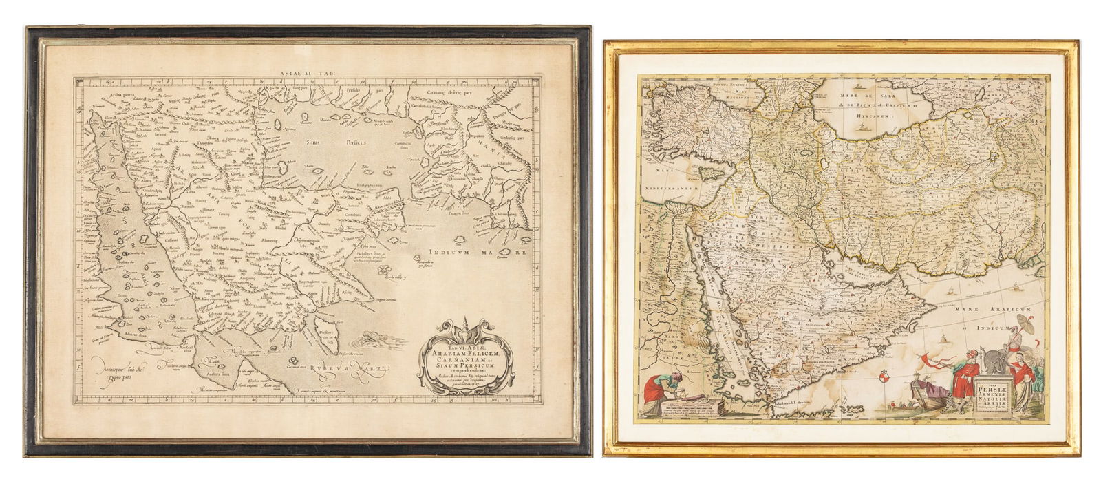 Two Antique Maps of the Arabian Peninsula (1 of 19)