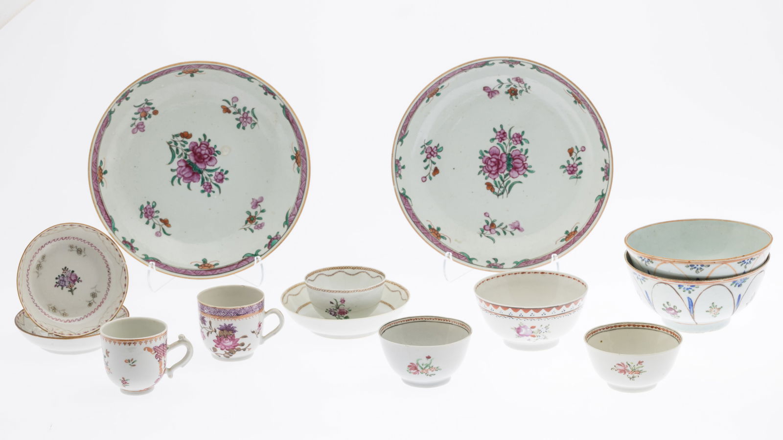 Group of Chinese Export Porcelain, 13 pcs. (1 of 12)