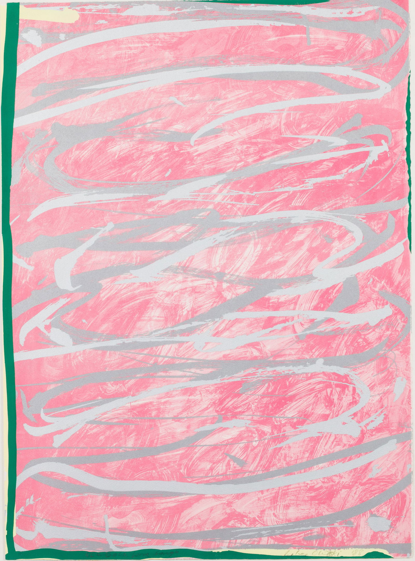 Jules Olitski, La Boca Love Song, Lithograph (1 of 10)