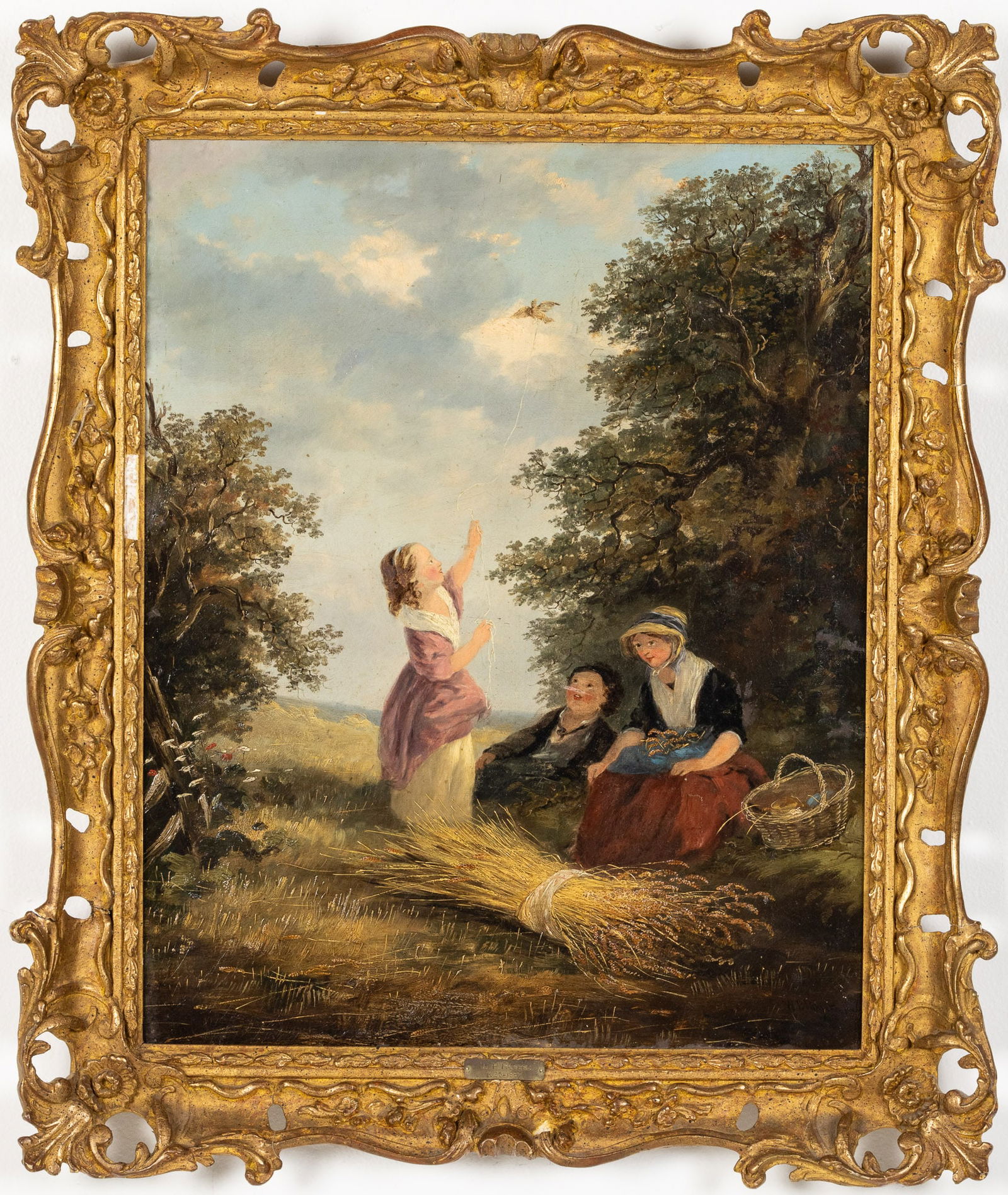 W. P. Rogers, Figures in a Landscape, O/C (1 of 11)