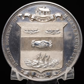 1880 Silver Lifesaving Medal